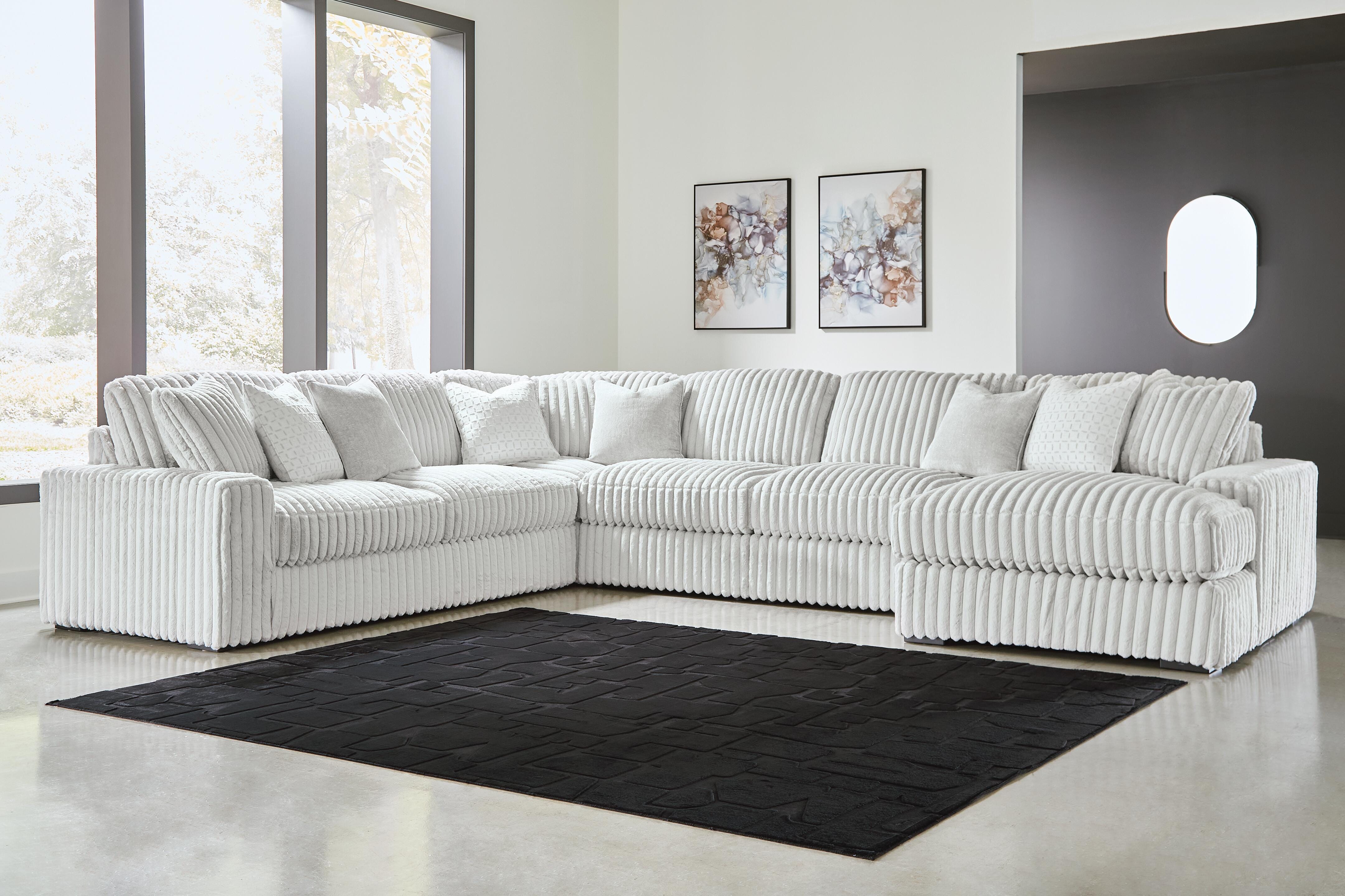 Stupendous 5-Piece Sectional with Chaise - image 1