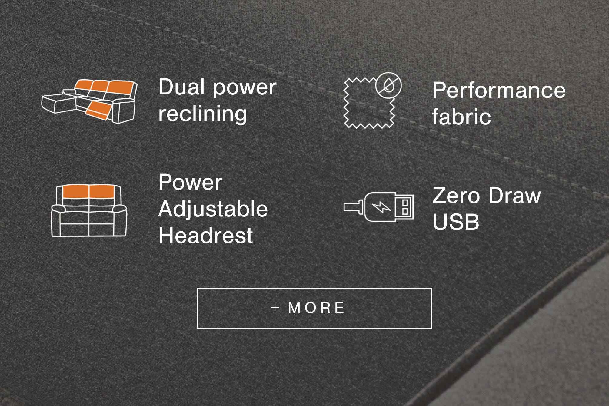 Modmax II 6-Piece Power Reclining Sectional with Chaise and Console