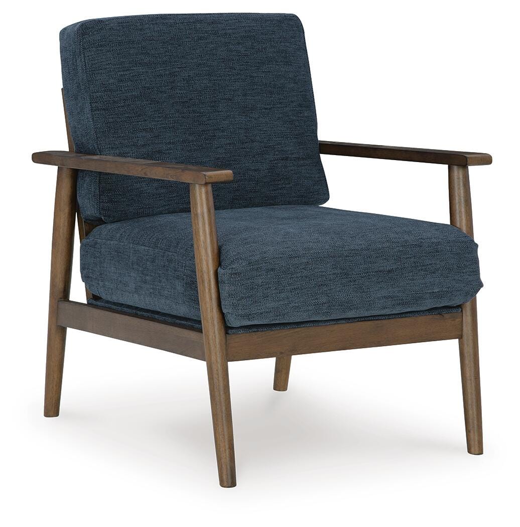 Bixler Accent Chair, Navy, large