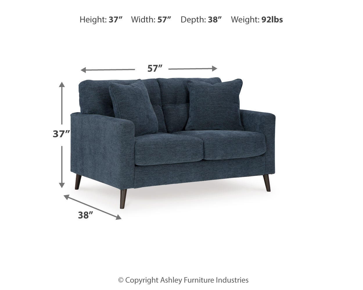 Bixler Loveseat - image 4