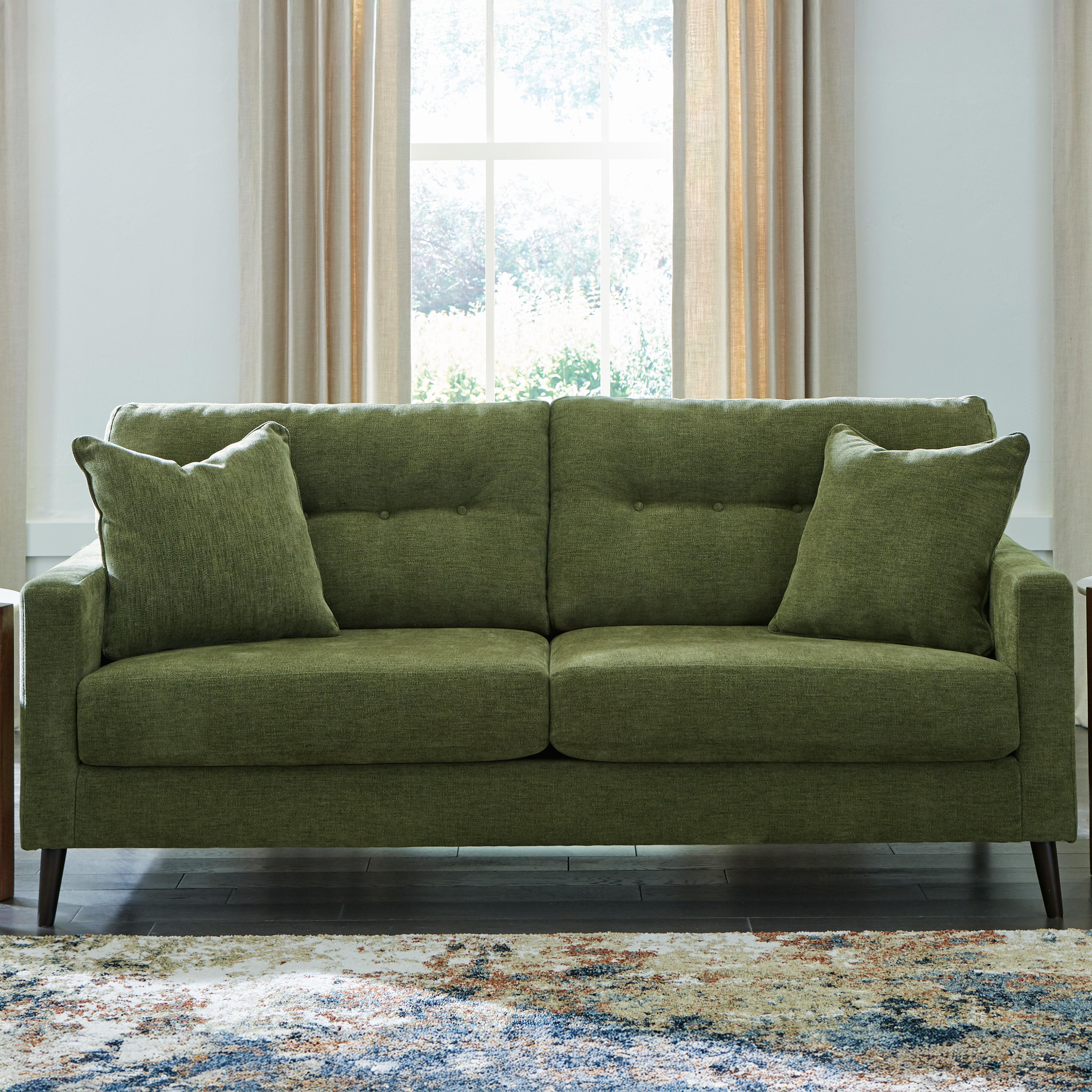 Bixler Sofa, Olive, large