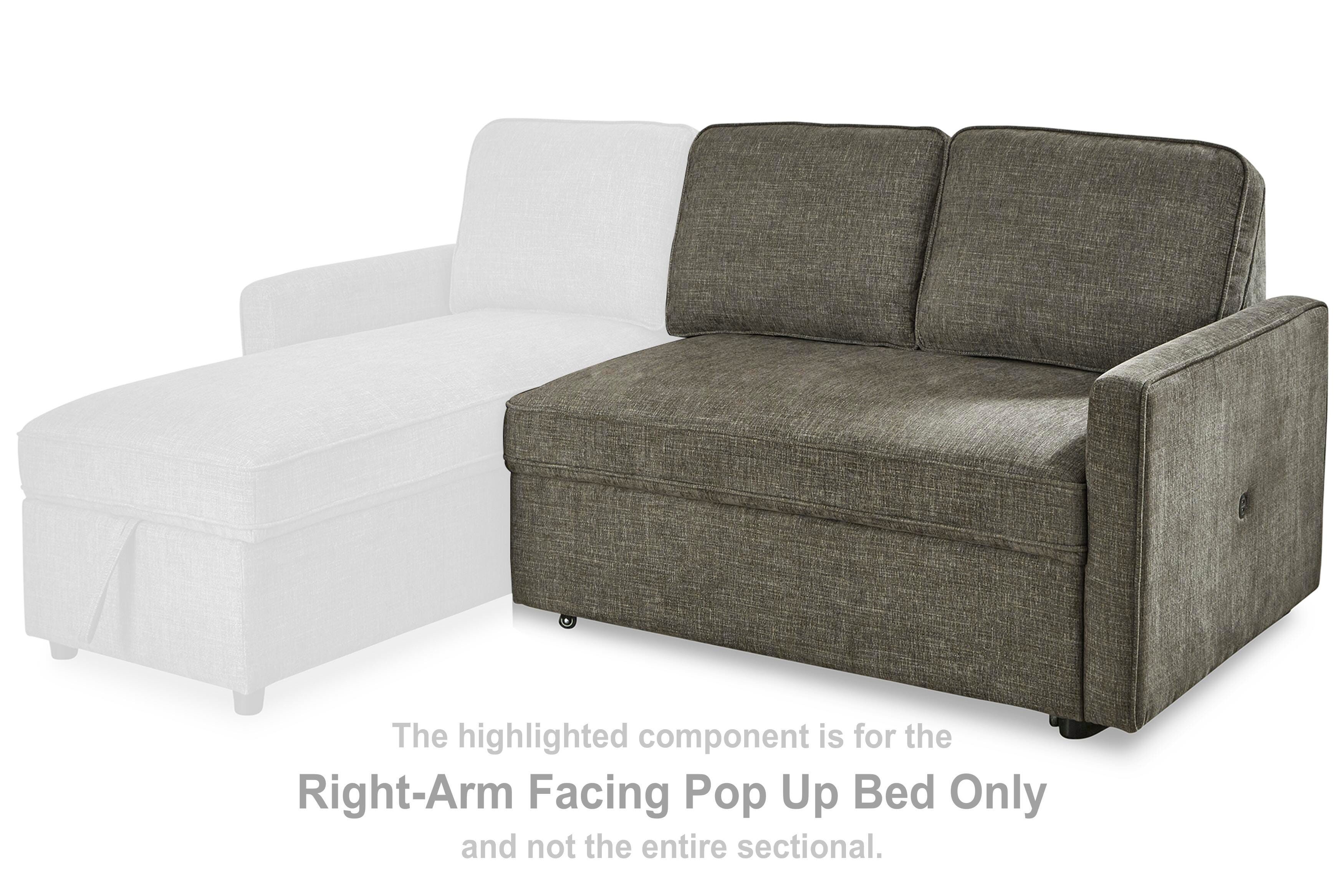 Kerle Right-Arm Facing Pop Up Bed, , large