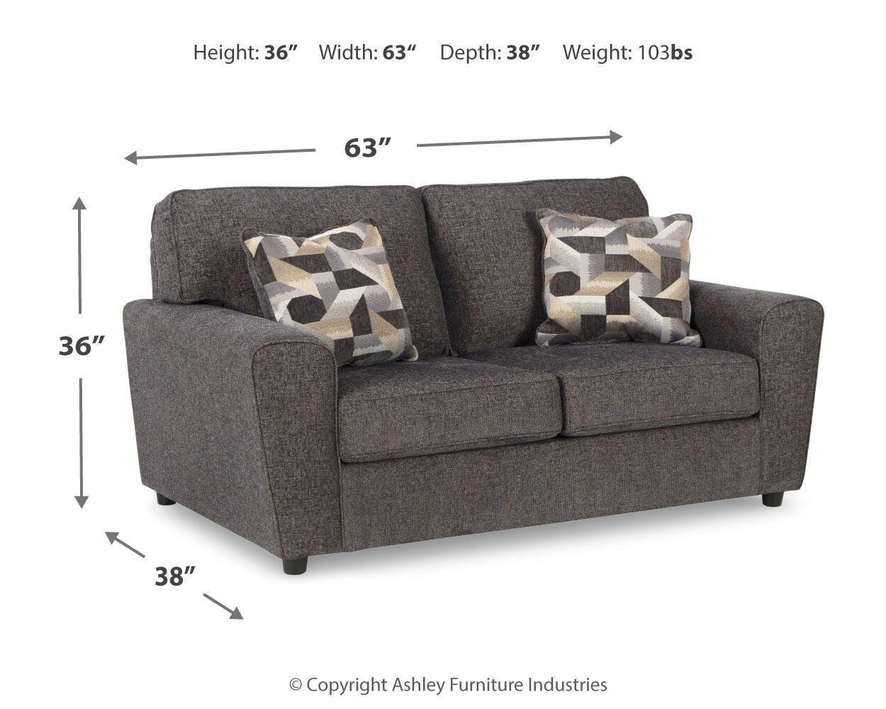 Cascilla Loveseat - image 7