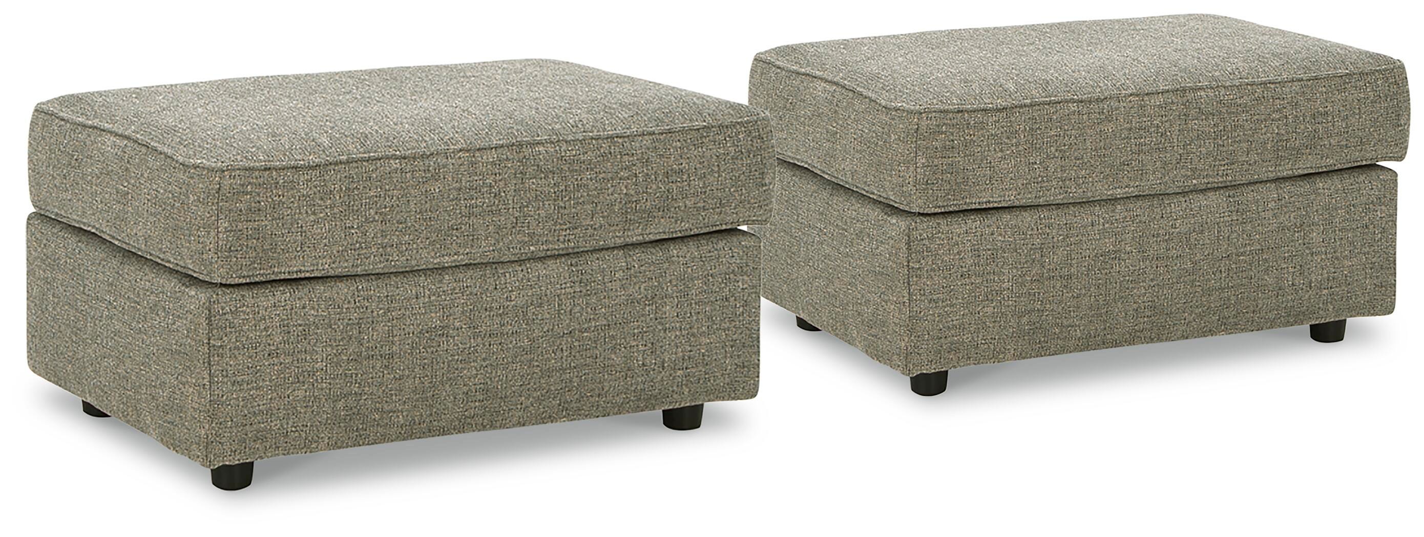 Cascilla Set of 2 Ottomans - image 2