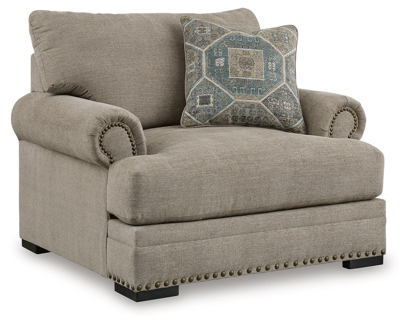 Sillón y otomana grandes Galemore - image 7