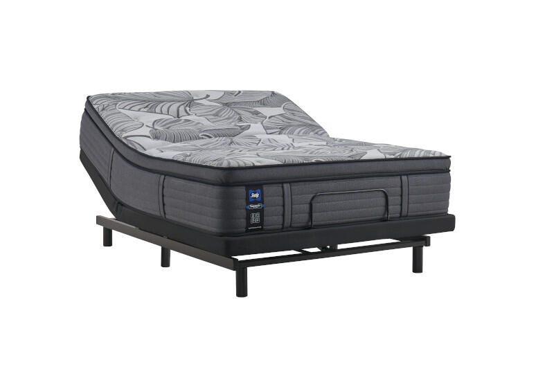 Sealy Euclid Avenue Soft Euro Pillowtop Twin Mattress, Gray, large