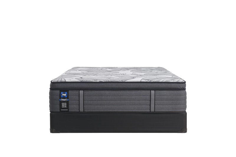 Sealy Euclid Avenue Soft Euro Pillowtop Twin Mattress, Gray, large