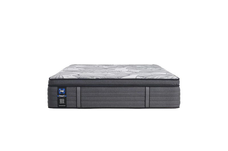 Sealy Euclid Avenue Soft Euro Pillowtop Twin Mattress, Gray, large