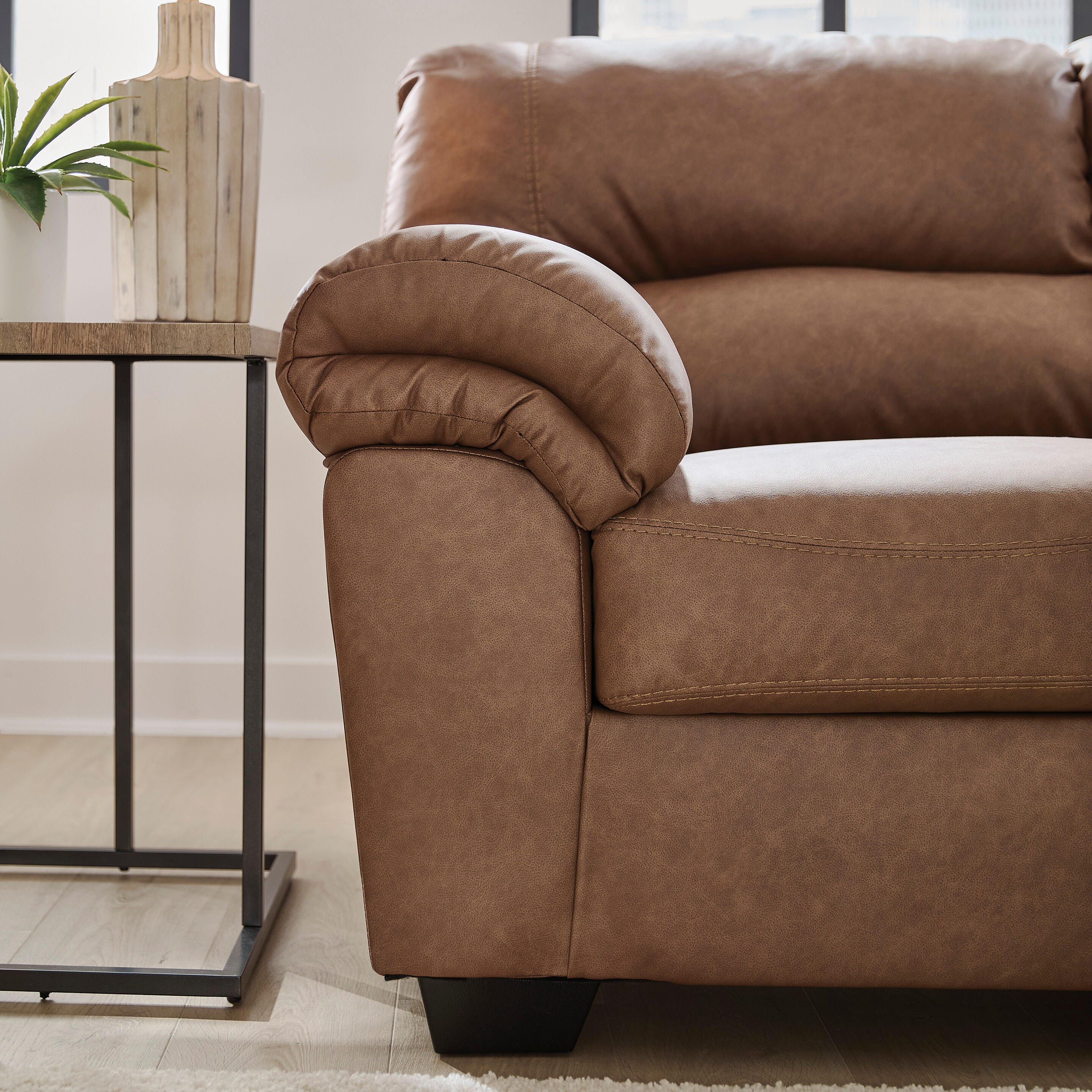 Whitlock Sofa, Caramel, large