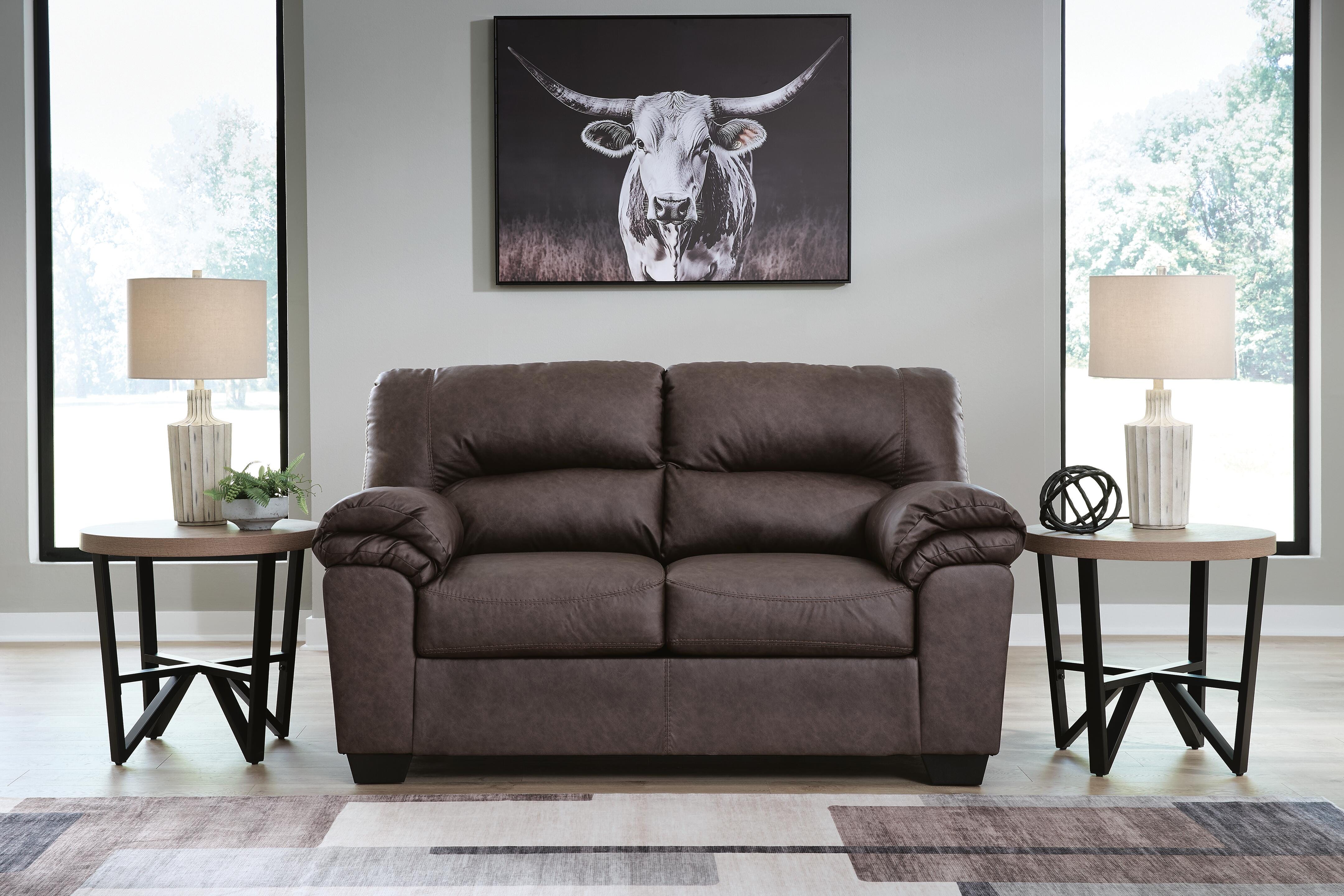 Whitlock Sofa and Loveseat, Umber, large