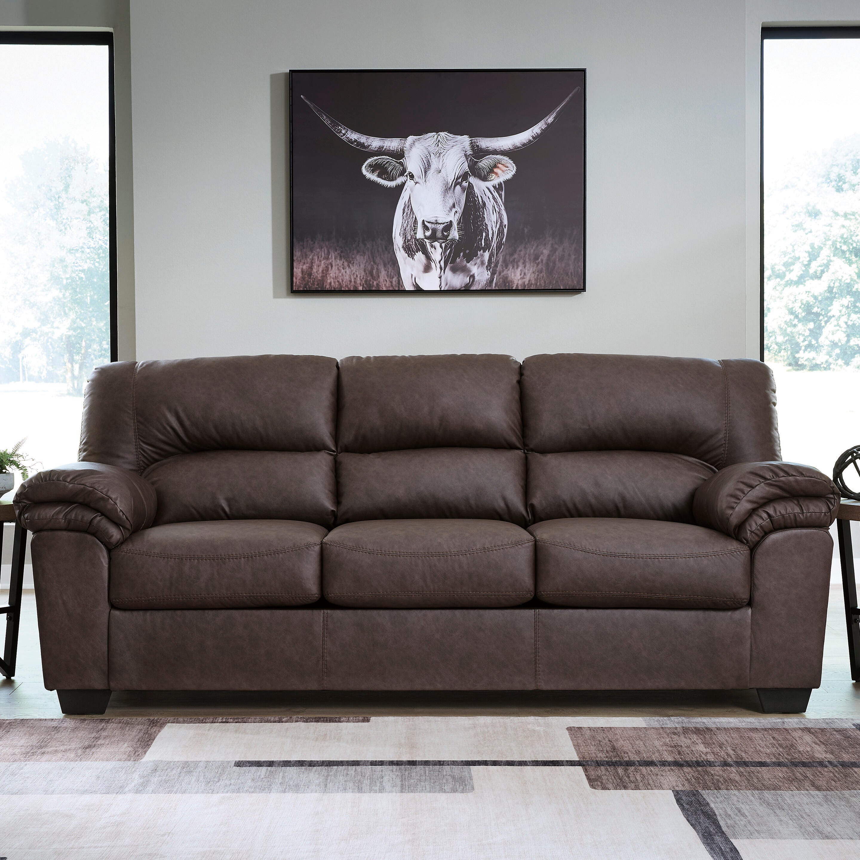 Whitlock Sofa, Umber, large