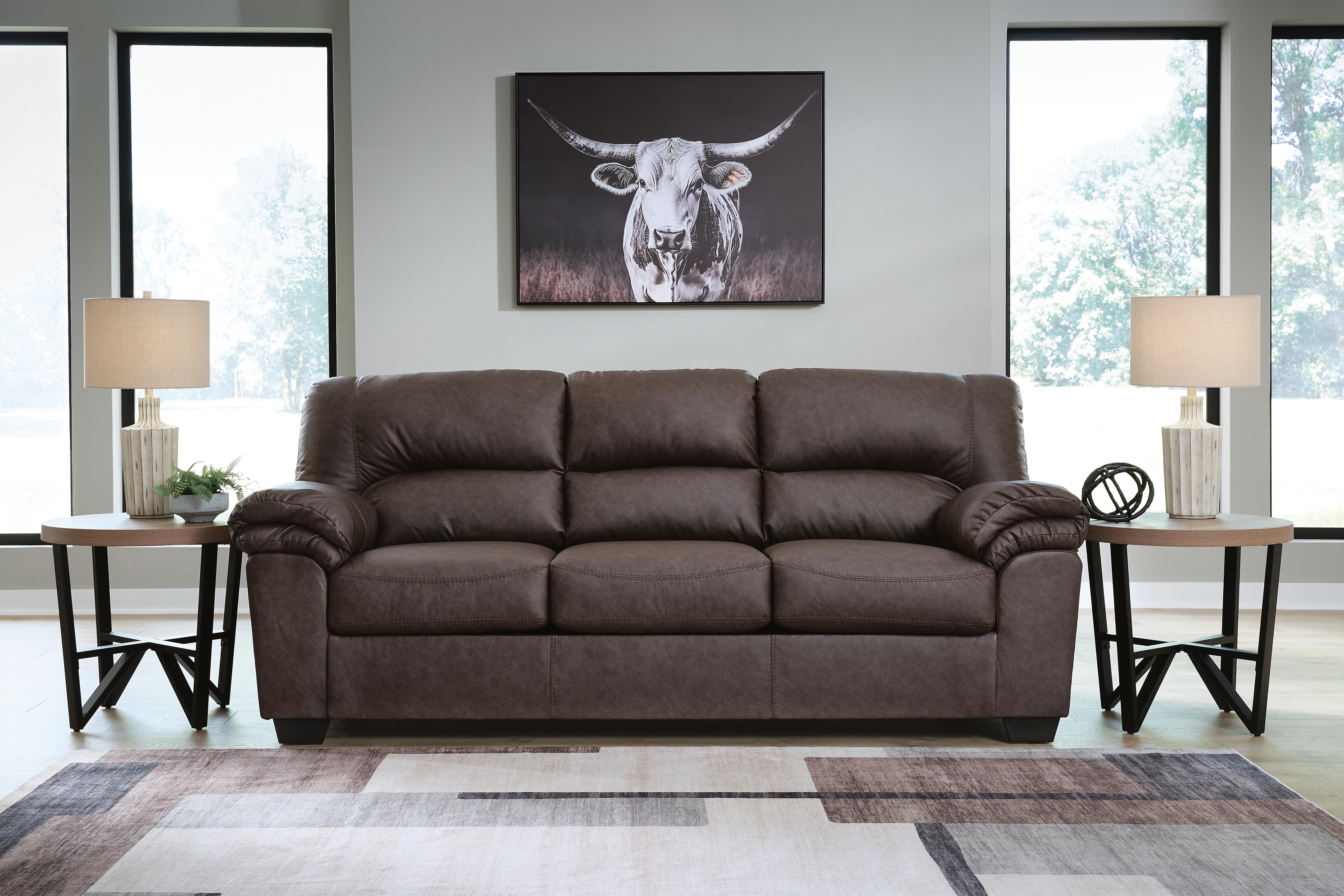 Whitlock Sofa and Loveseat, Umber, large