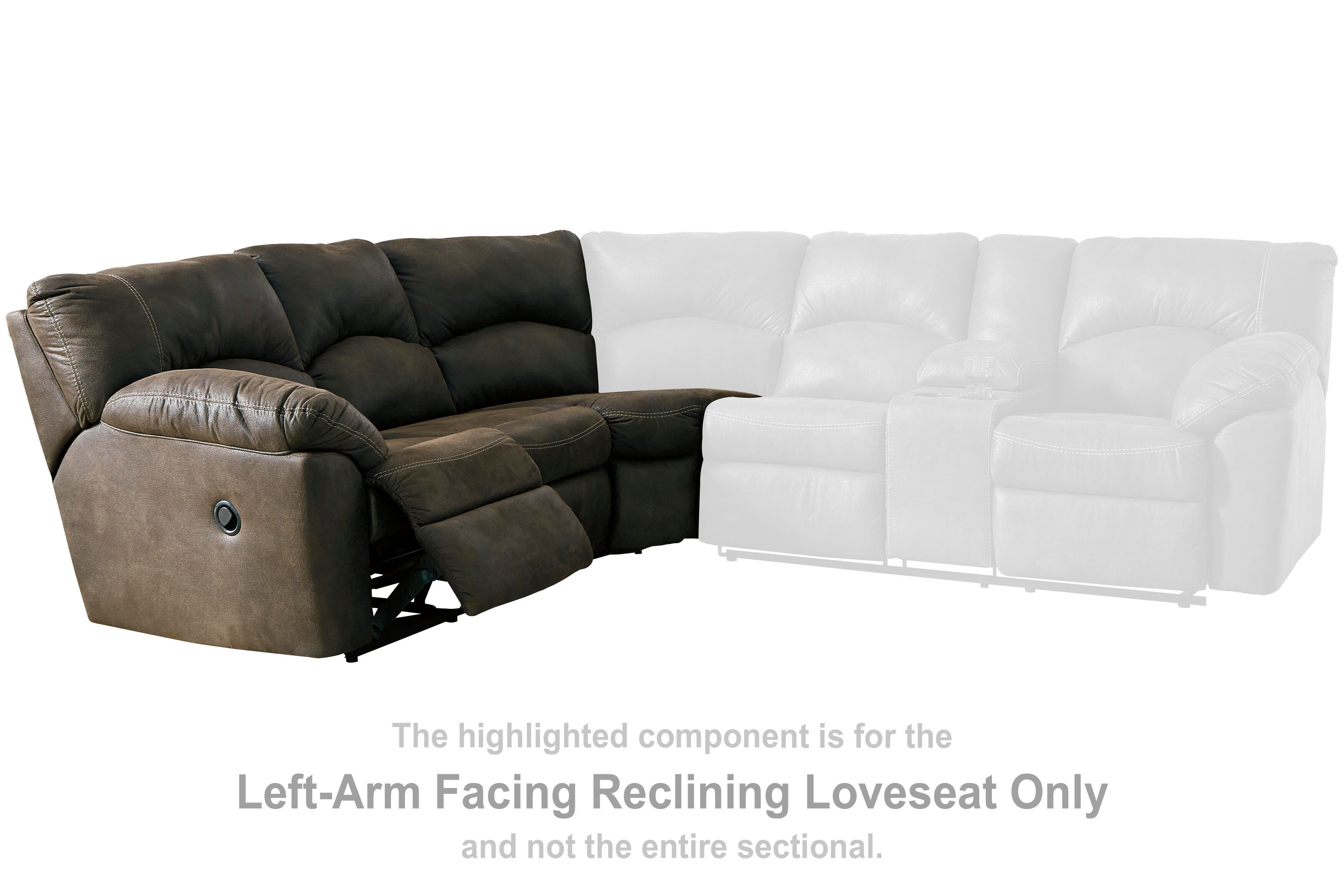 Tambo Left-Arm Facing Reclining Loveseat - image 2