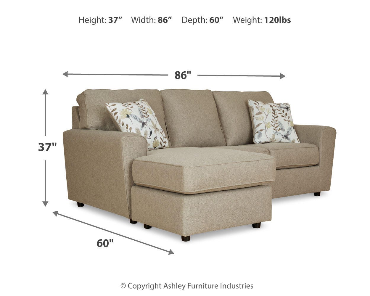 Renshaw Sofa Chaise - image 11