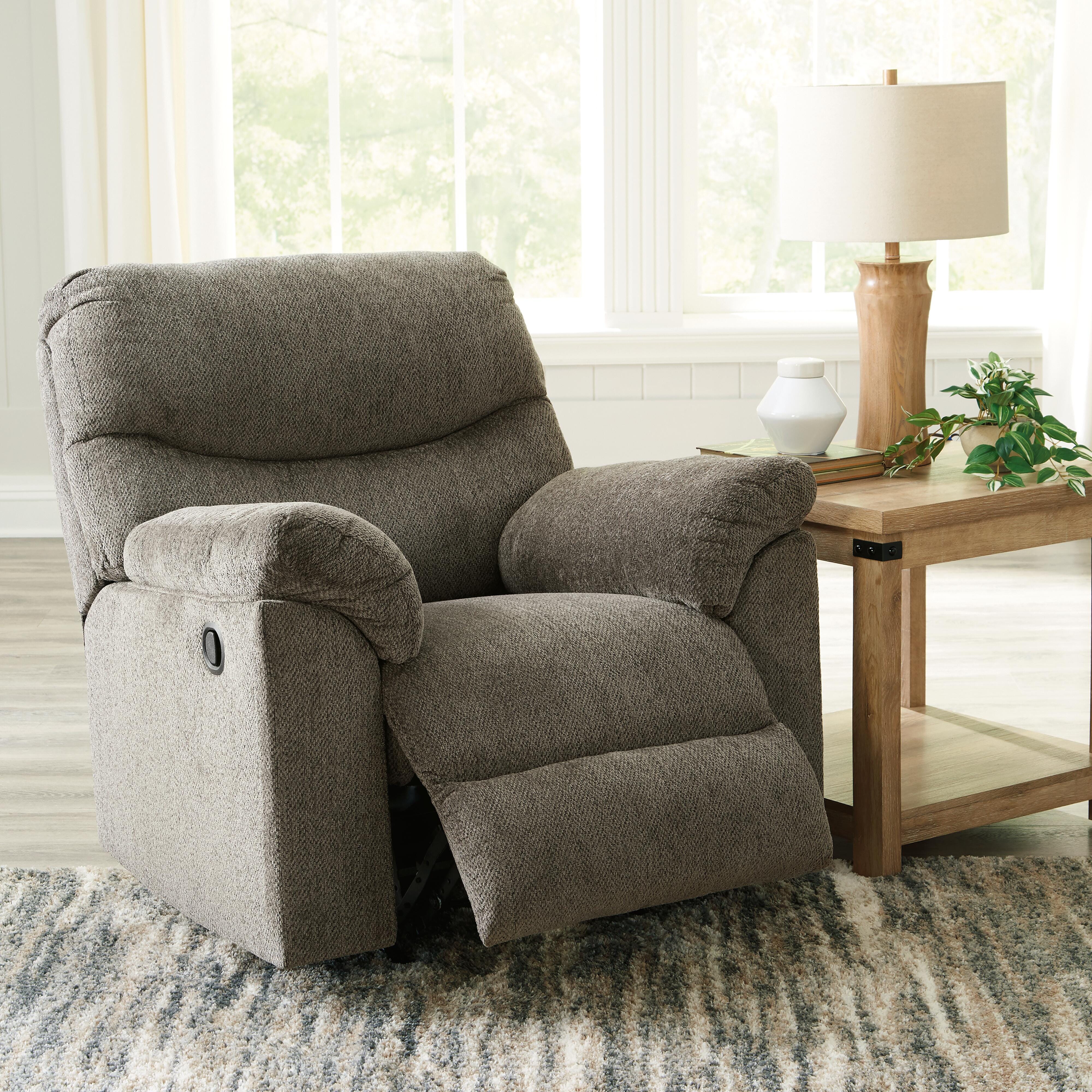 Alphons Recliner, Putty, large