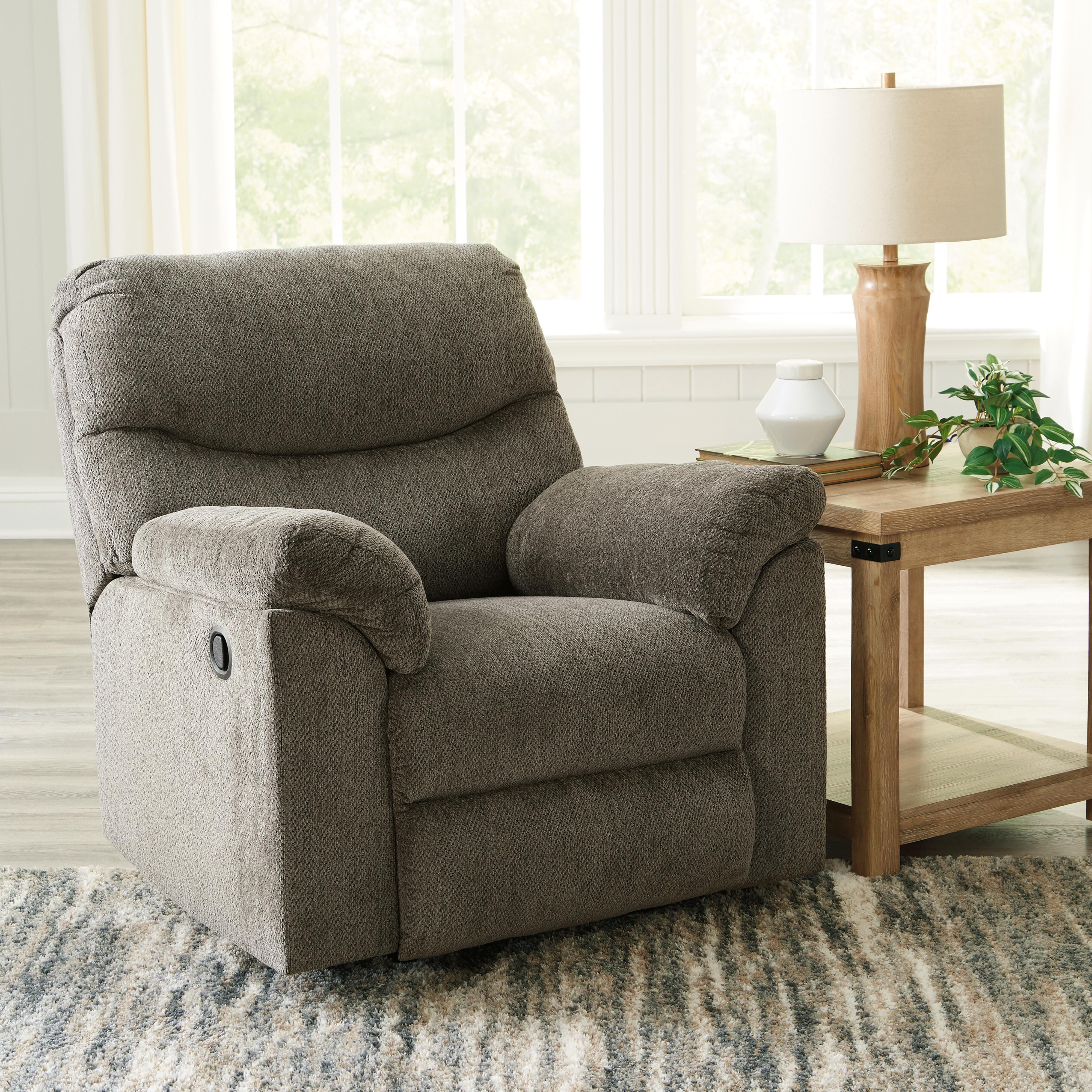 Alphons Recliner, Putty, large