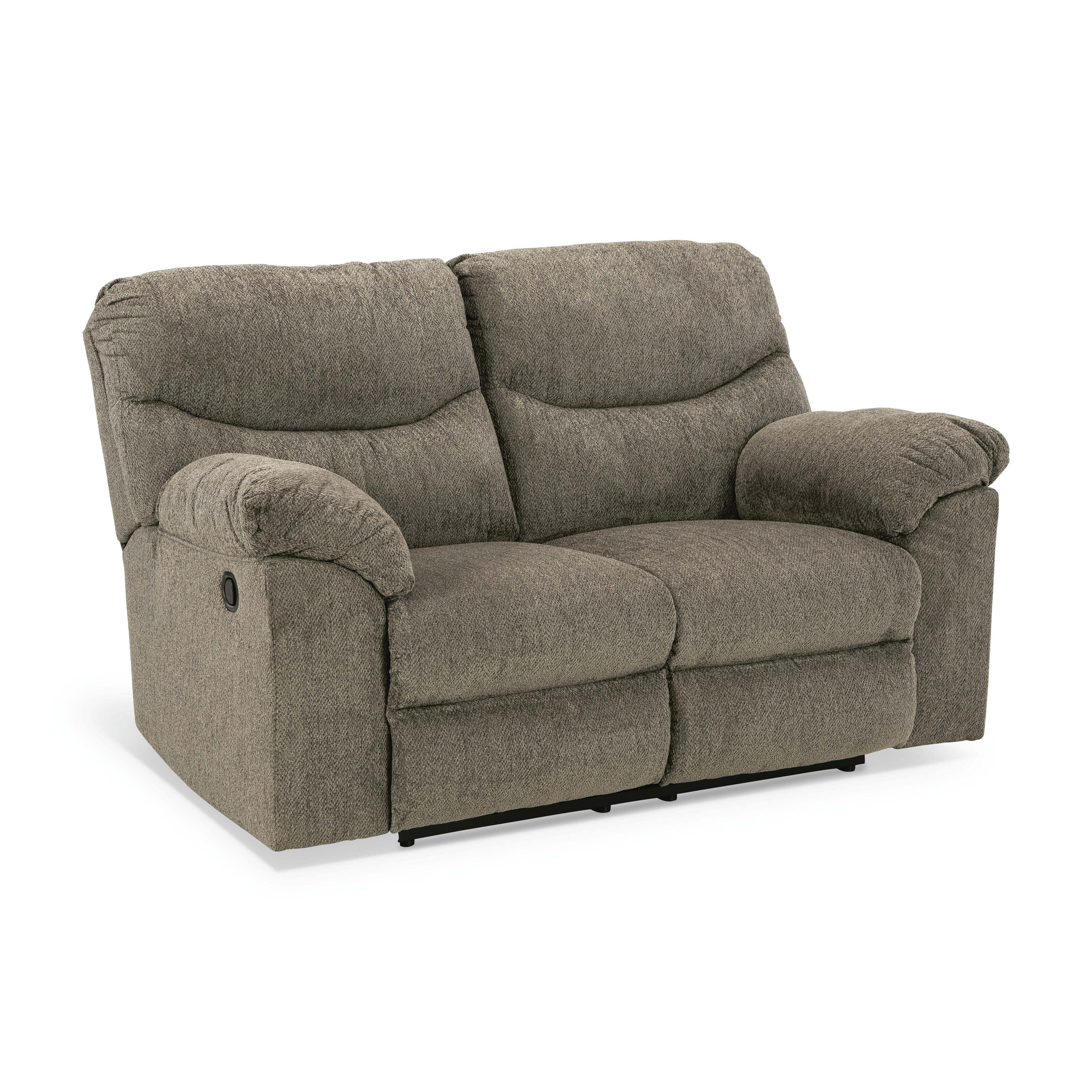Alphons Reclining Loveseat, Putty, large