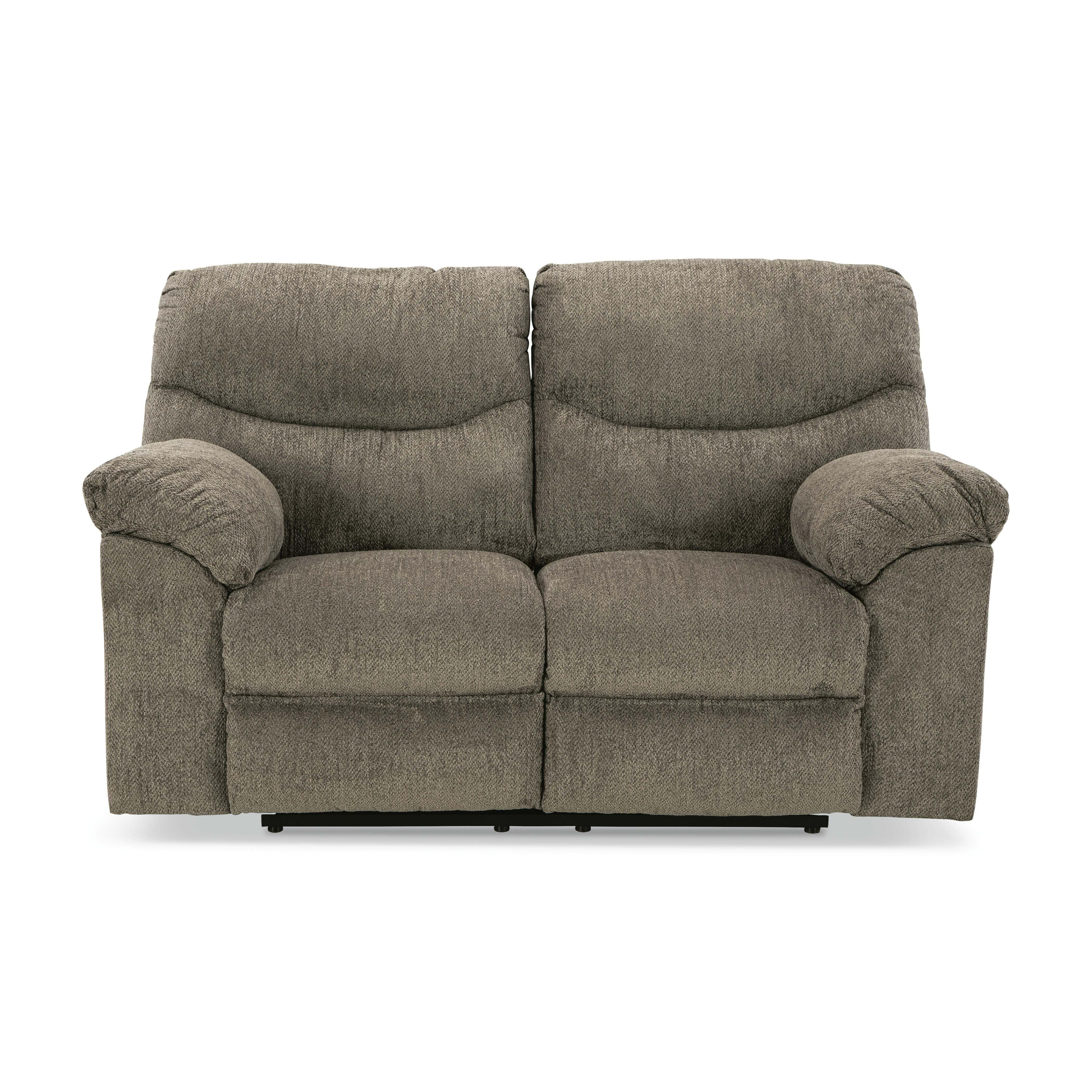 Alphons Reclining Loveseat, Putty, large