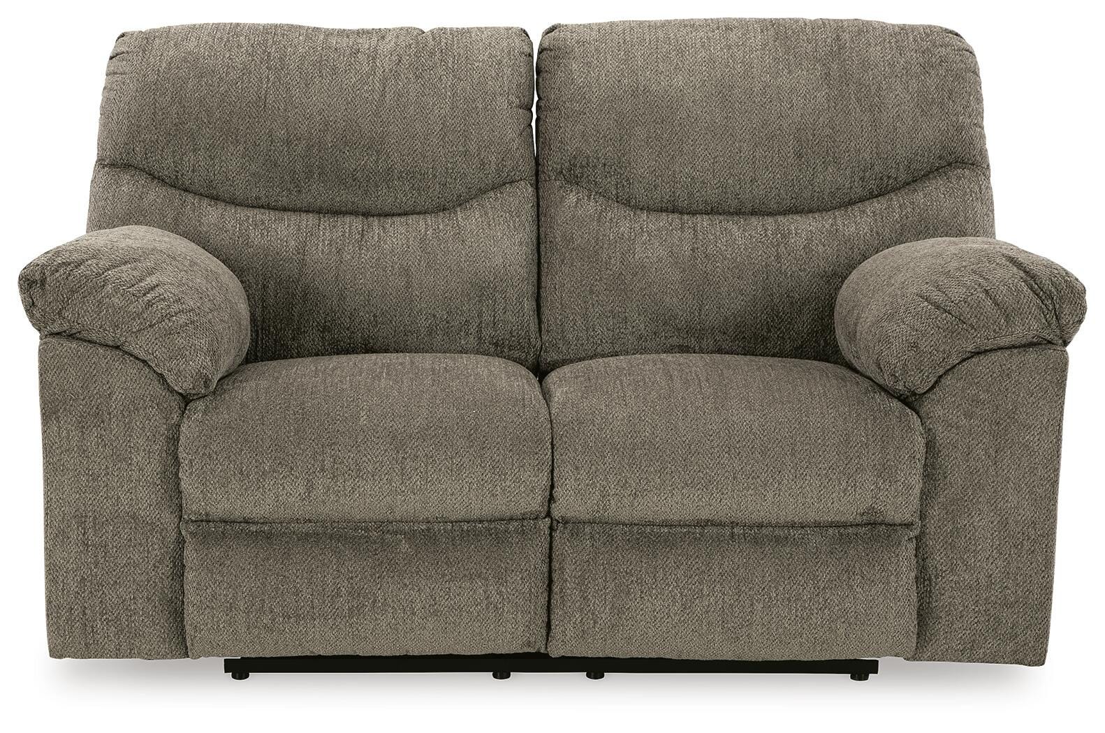 Alphons Reclining Loveseat, Putty, large