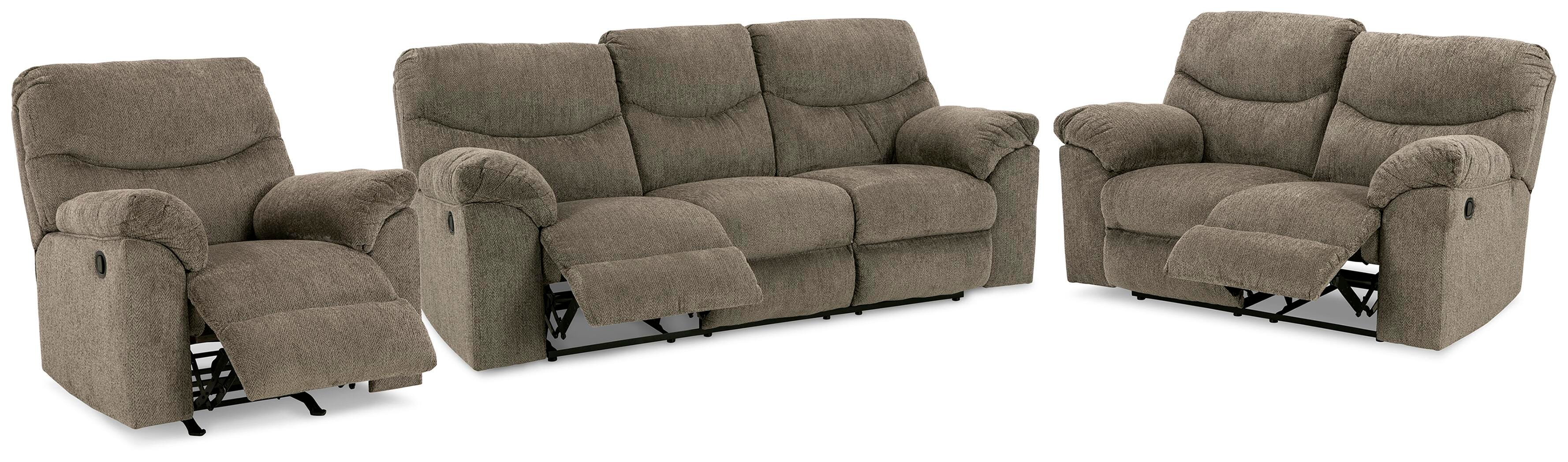 Sofá reclinable, sofá biplaza y sillón reclinable Alphons - image 1
