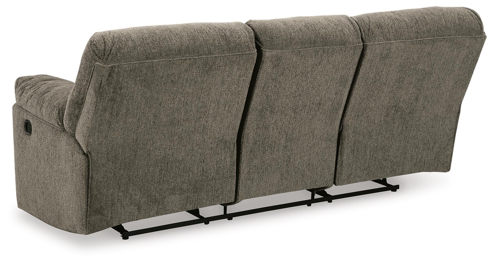 Alphons Reclining Sofa, Putty, large