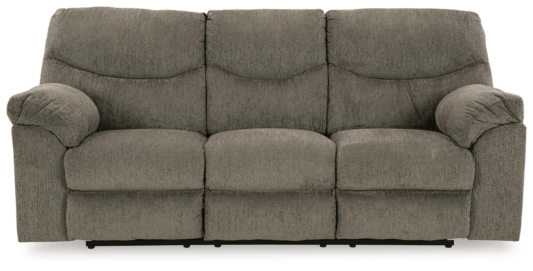 Alphons Reclining Sofa, Putty, large