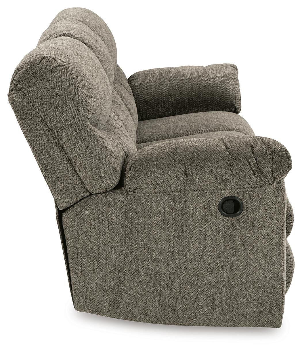 Alphons Reclining Sofa, Putty, large