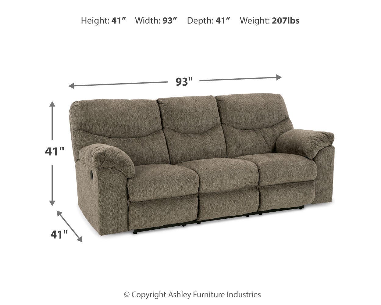 Sofá reclinable Alphons - image 7