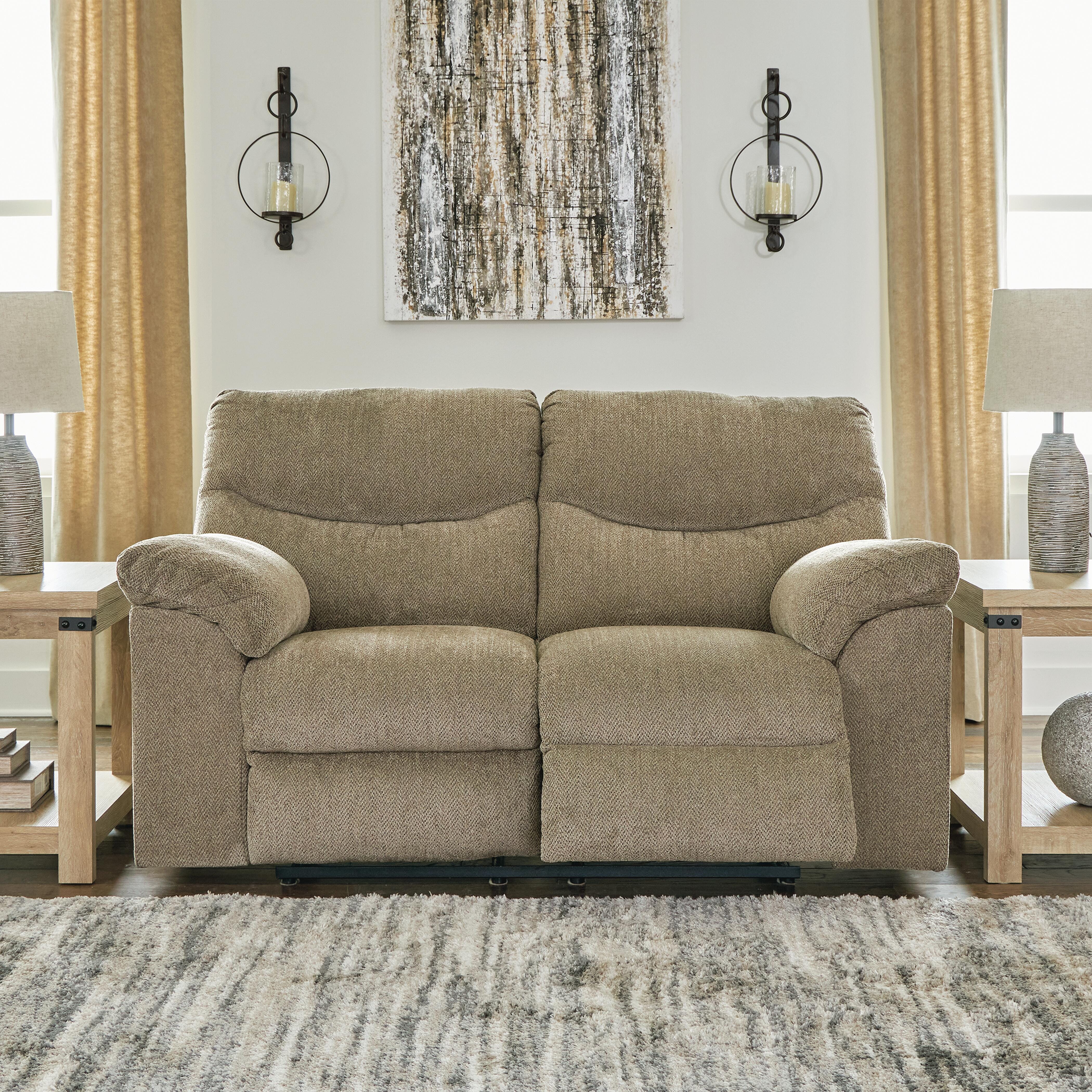Alphons Reclining Loveseat, Briar, large