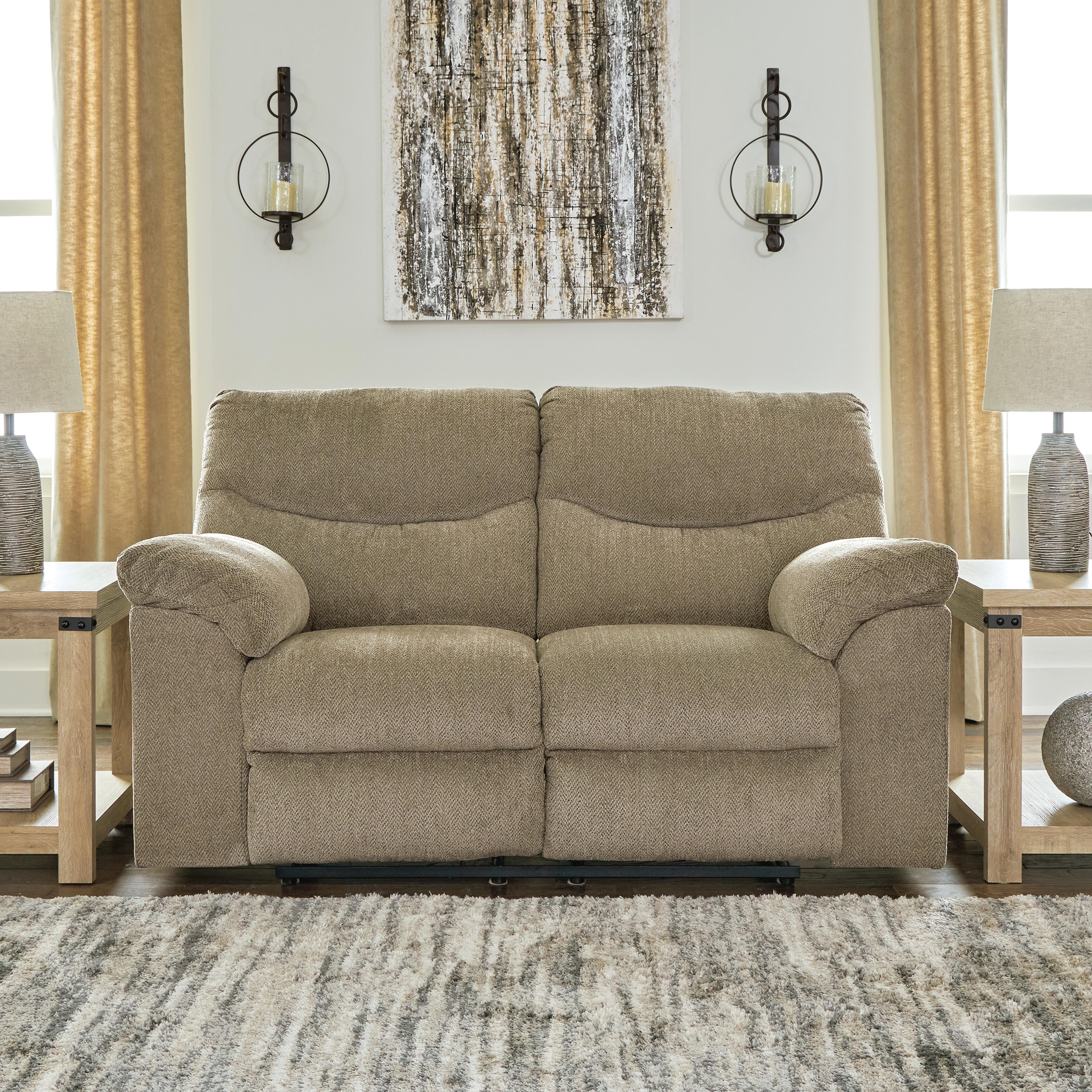 Alphons Reclining Loveseat, Briar, large