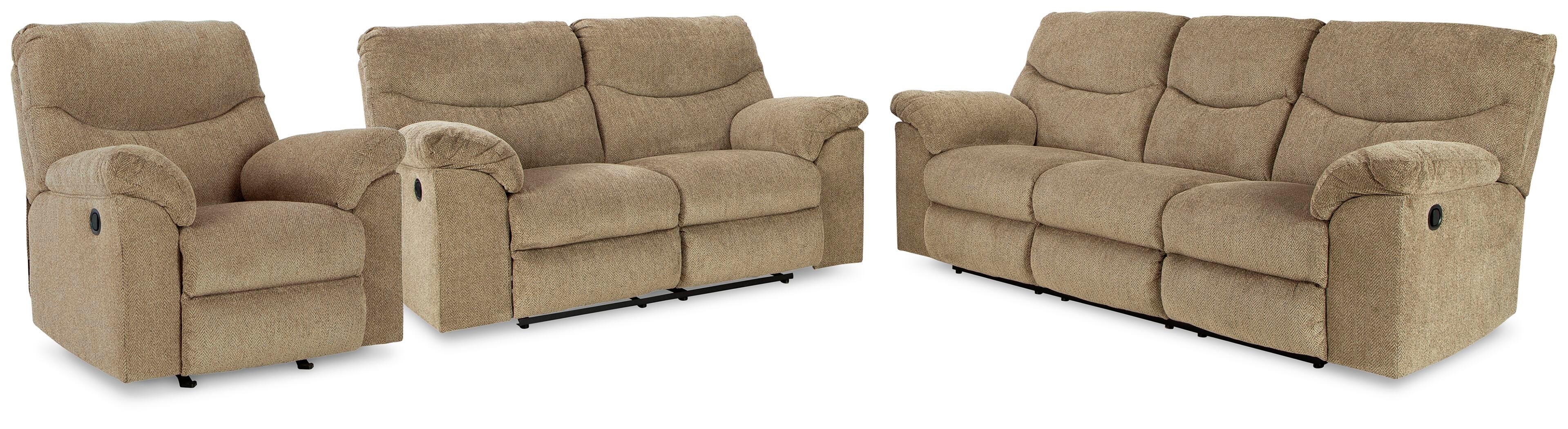 Sofá reclinable, sofá biplaza y sillón reclinable Alphons - image 1
