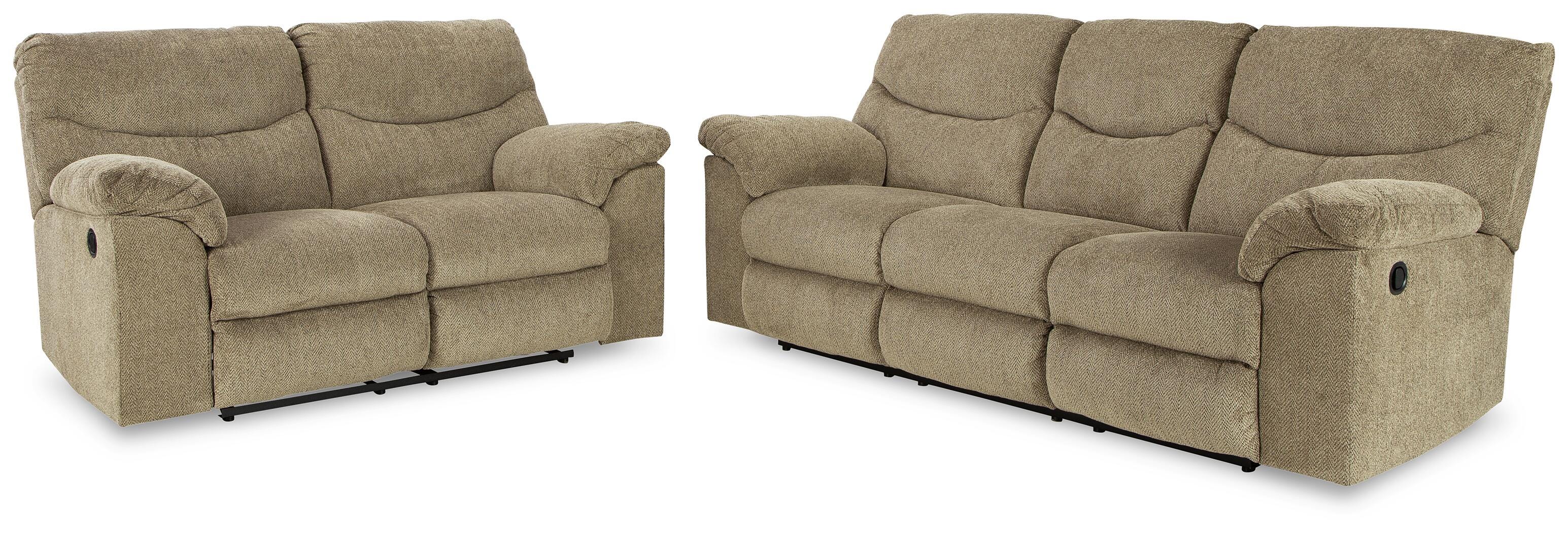 Alphons Manual Reclining Sofa and Loveseat