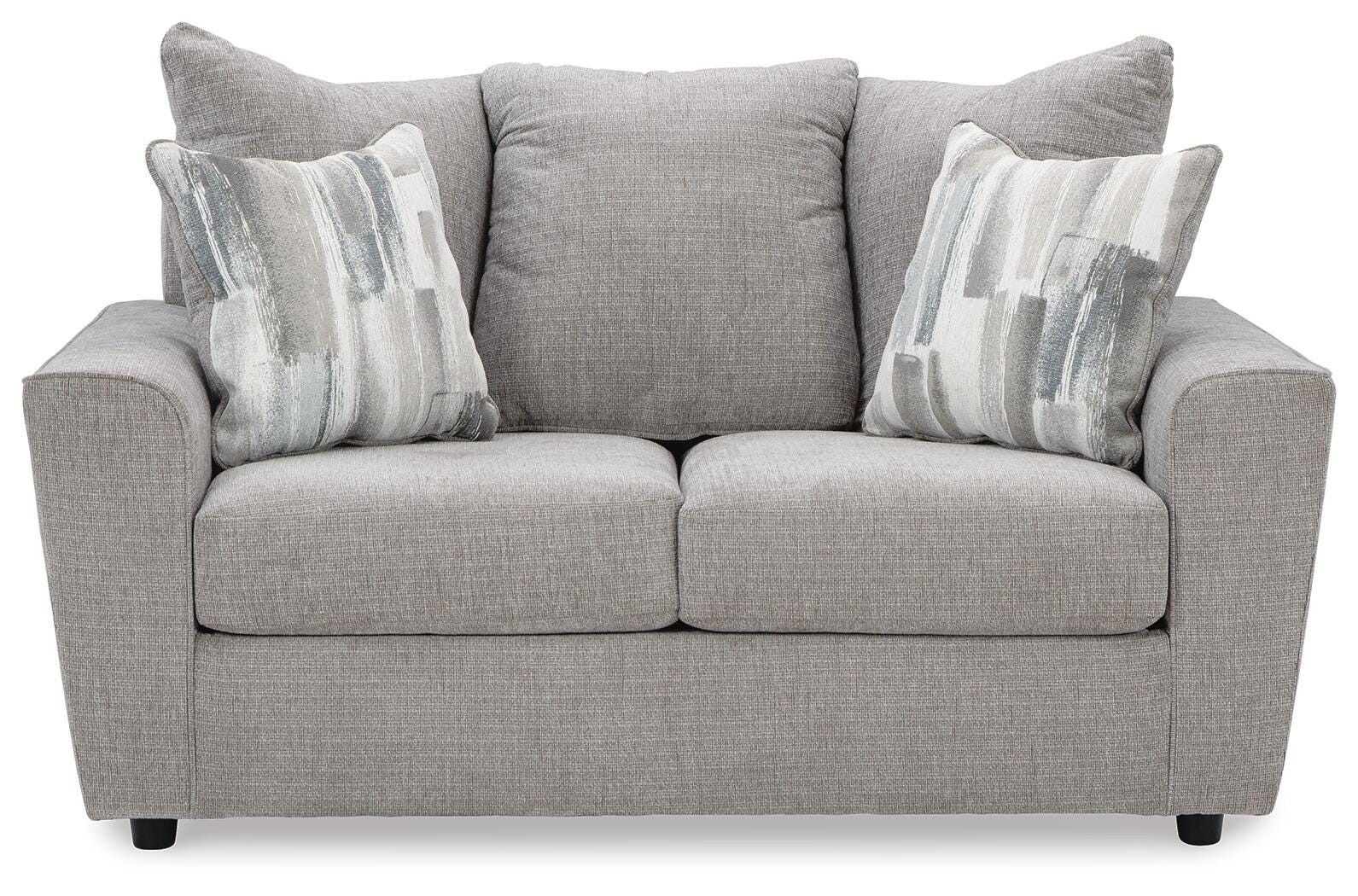 Stairatt Loveseat, Anchor, large