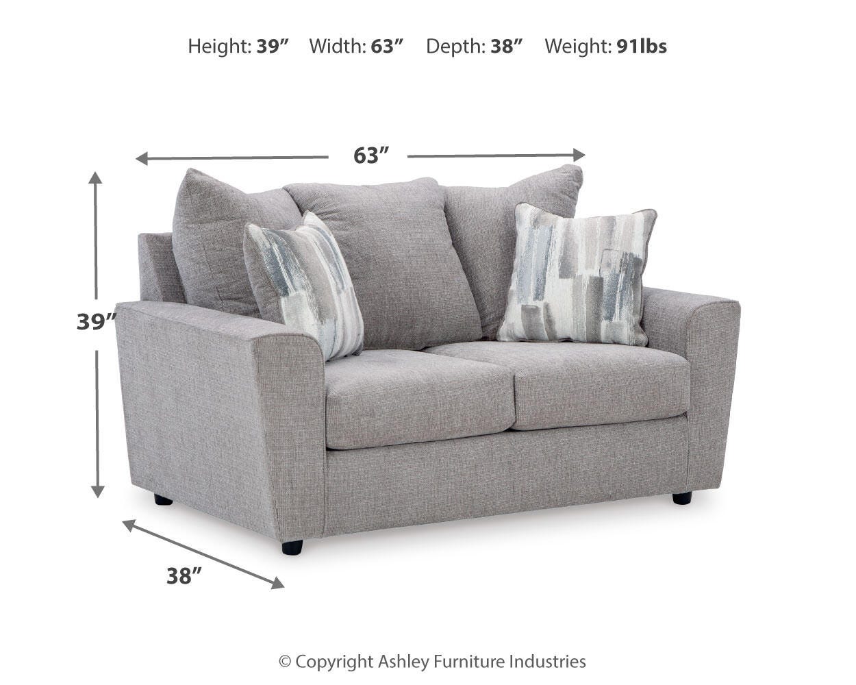 Stairatt Loveseat - image 4