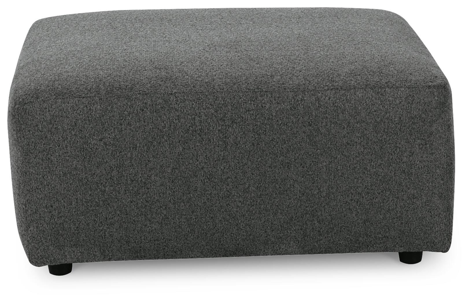 Edenfield Oversized Accent Ottoman, Charcoal, large