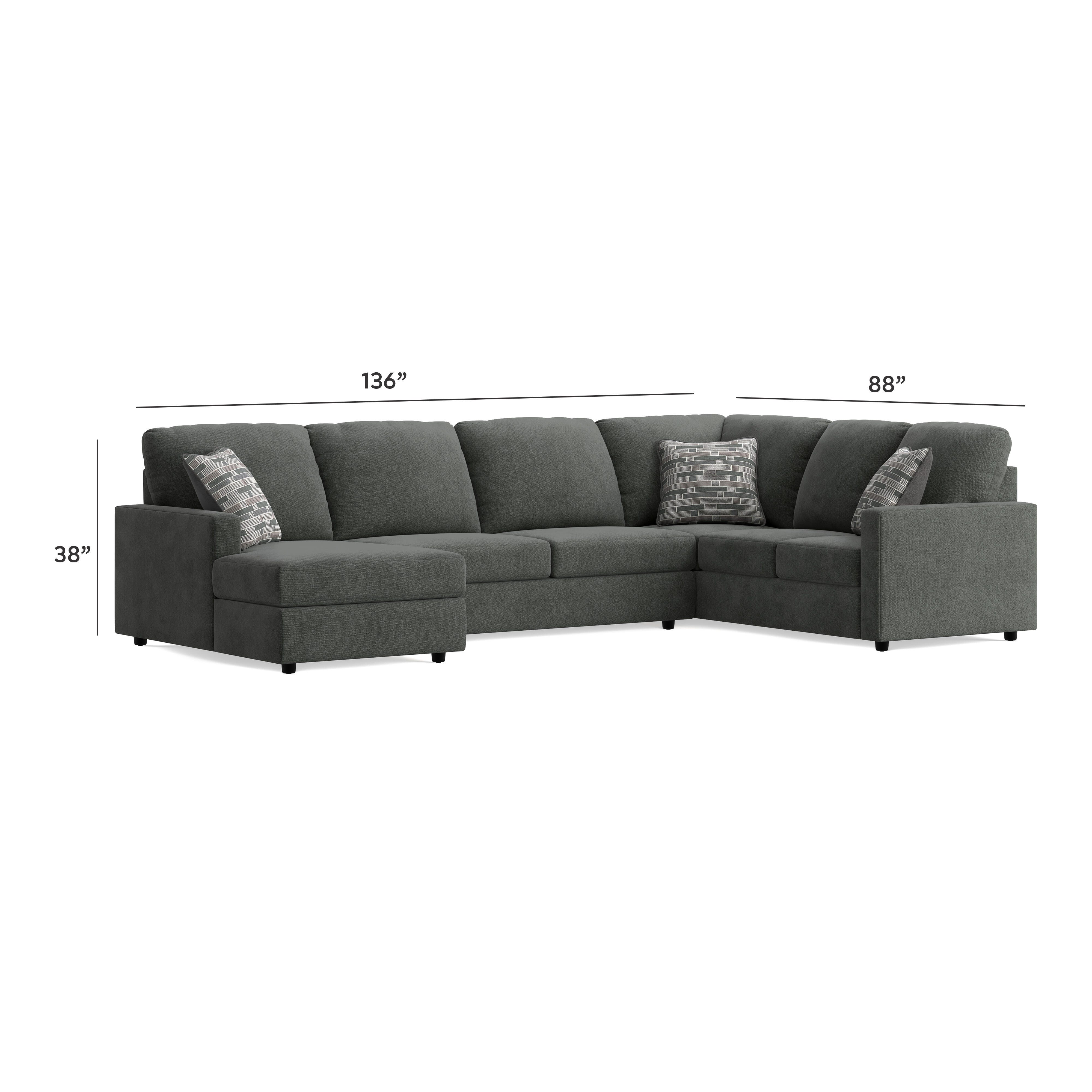 Seccional de 3 piezas con chaise longue Edenfield - image 7