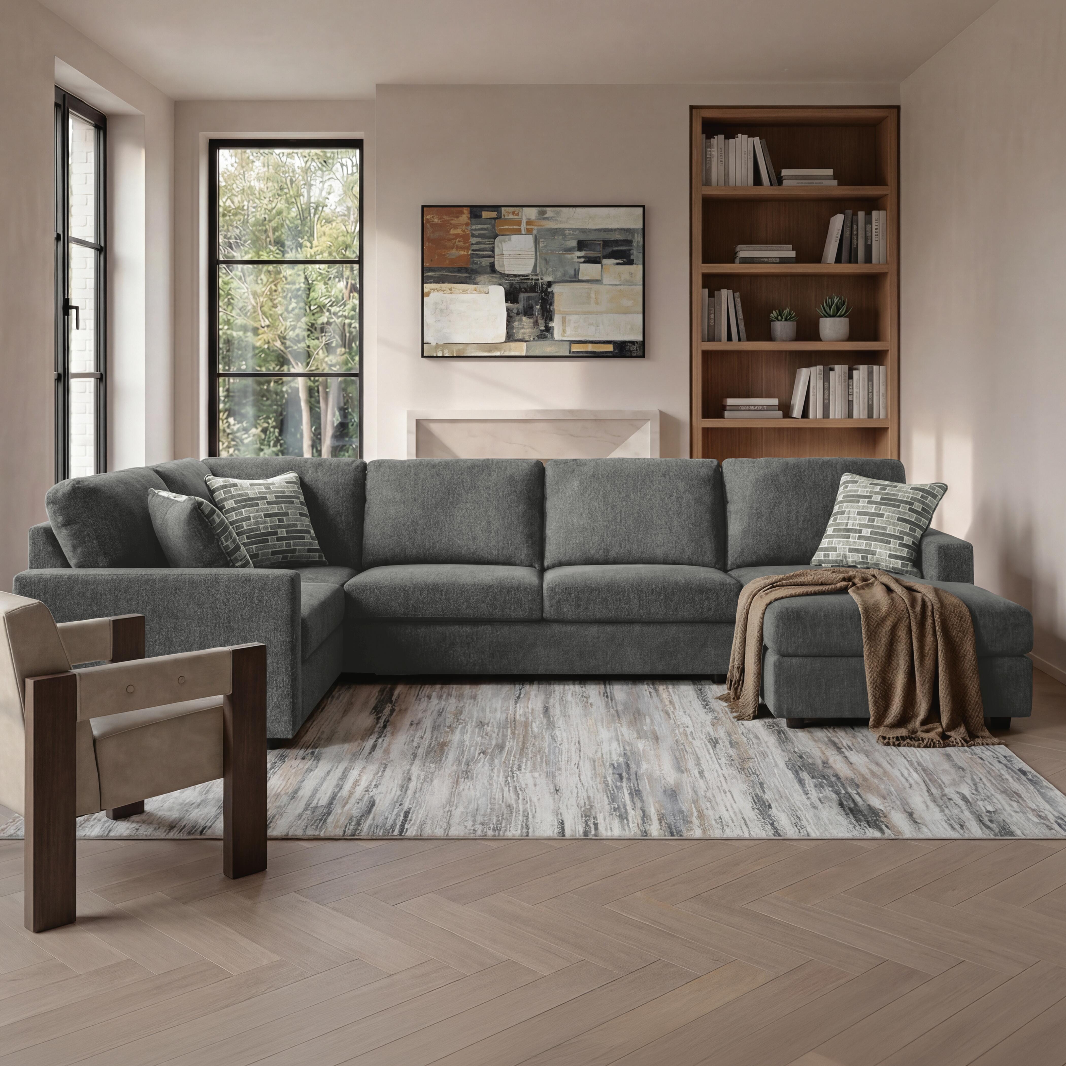 Seccional de 3 piezas con chaise longue Edenfield - image 2