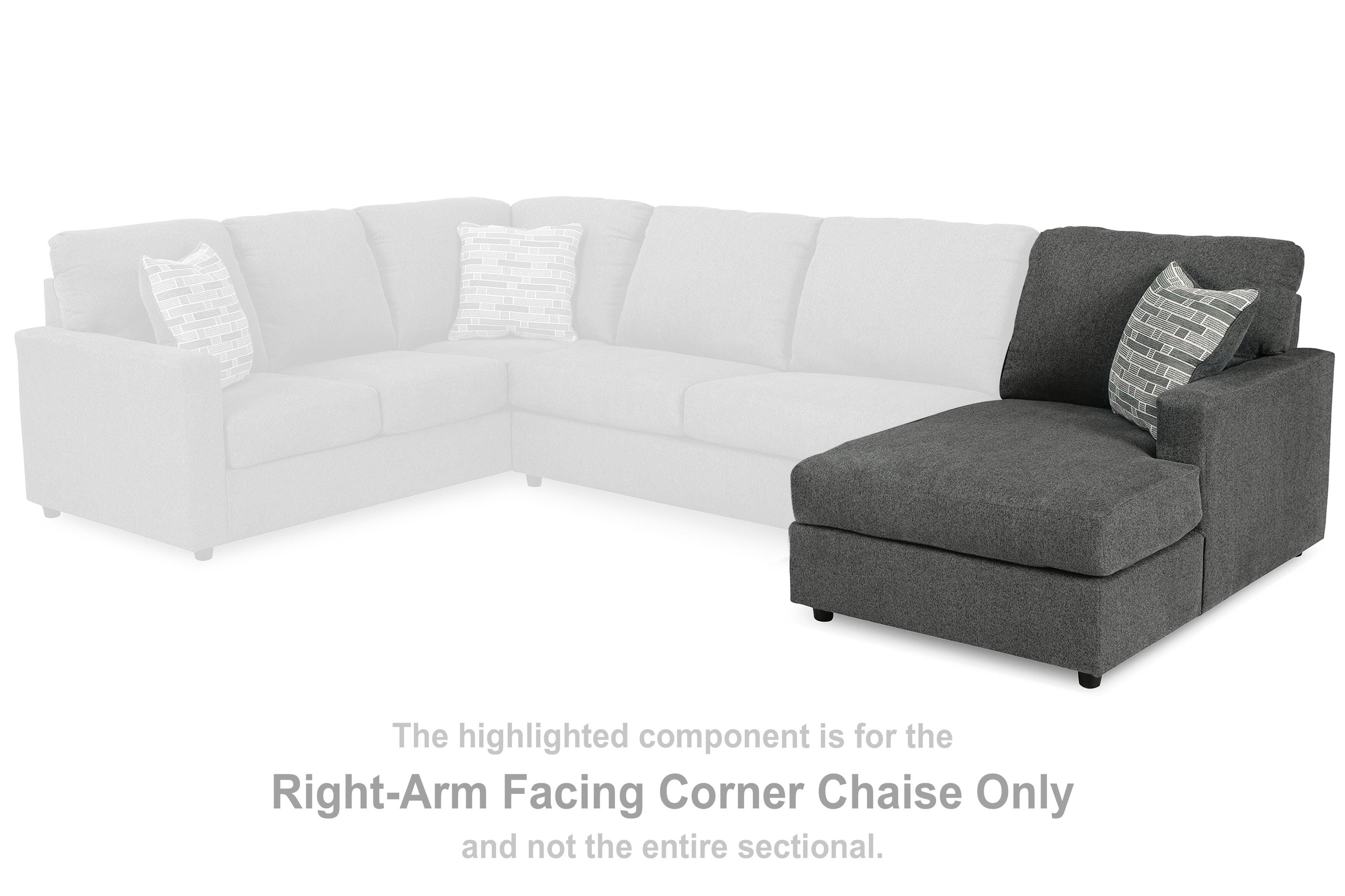 Chaise de esquina Edenfield con el brazo derecho de frente - image 2