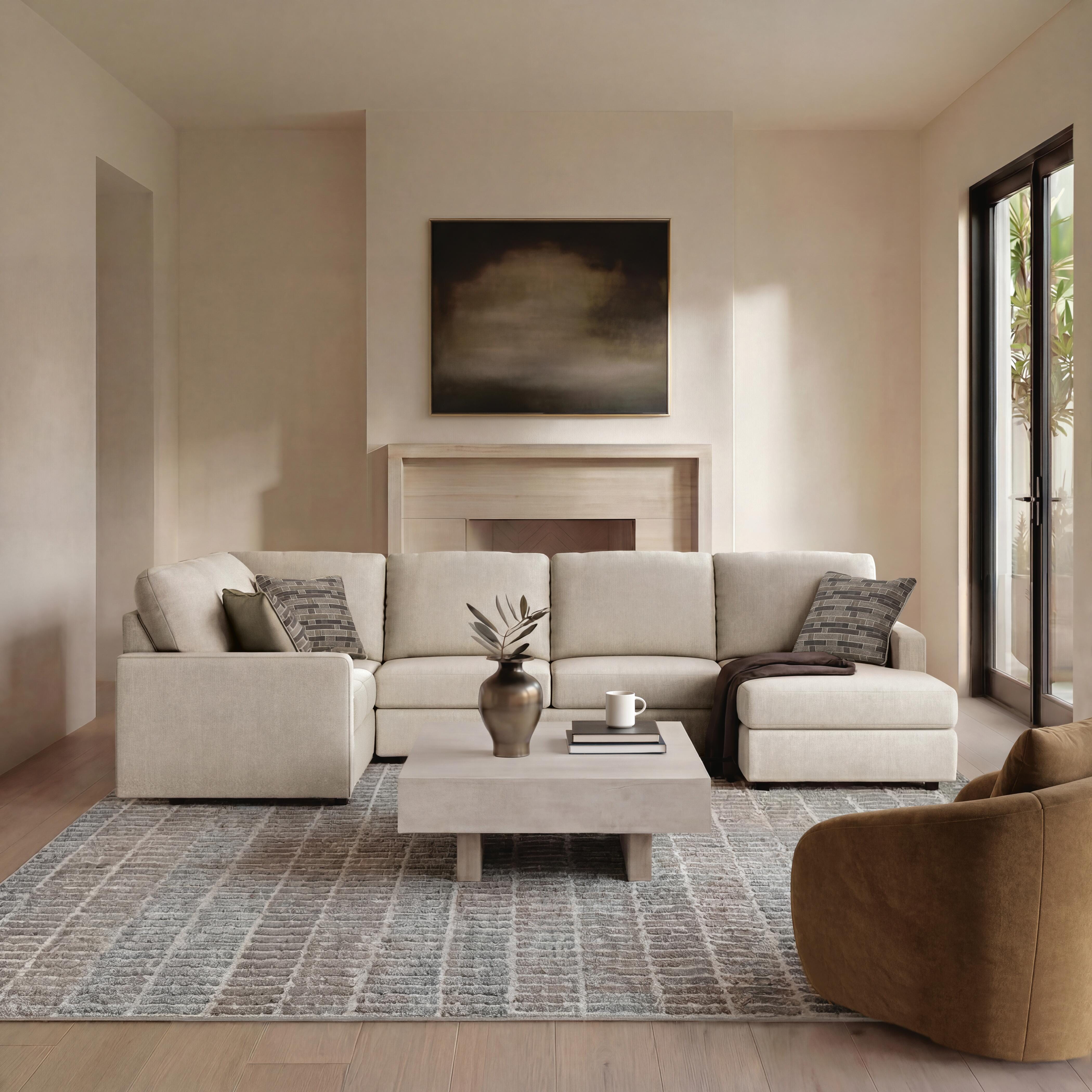 Seccional de 3 piezas con chaise longue Edenfield - image 2