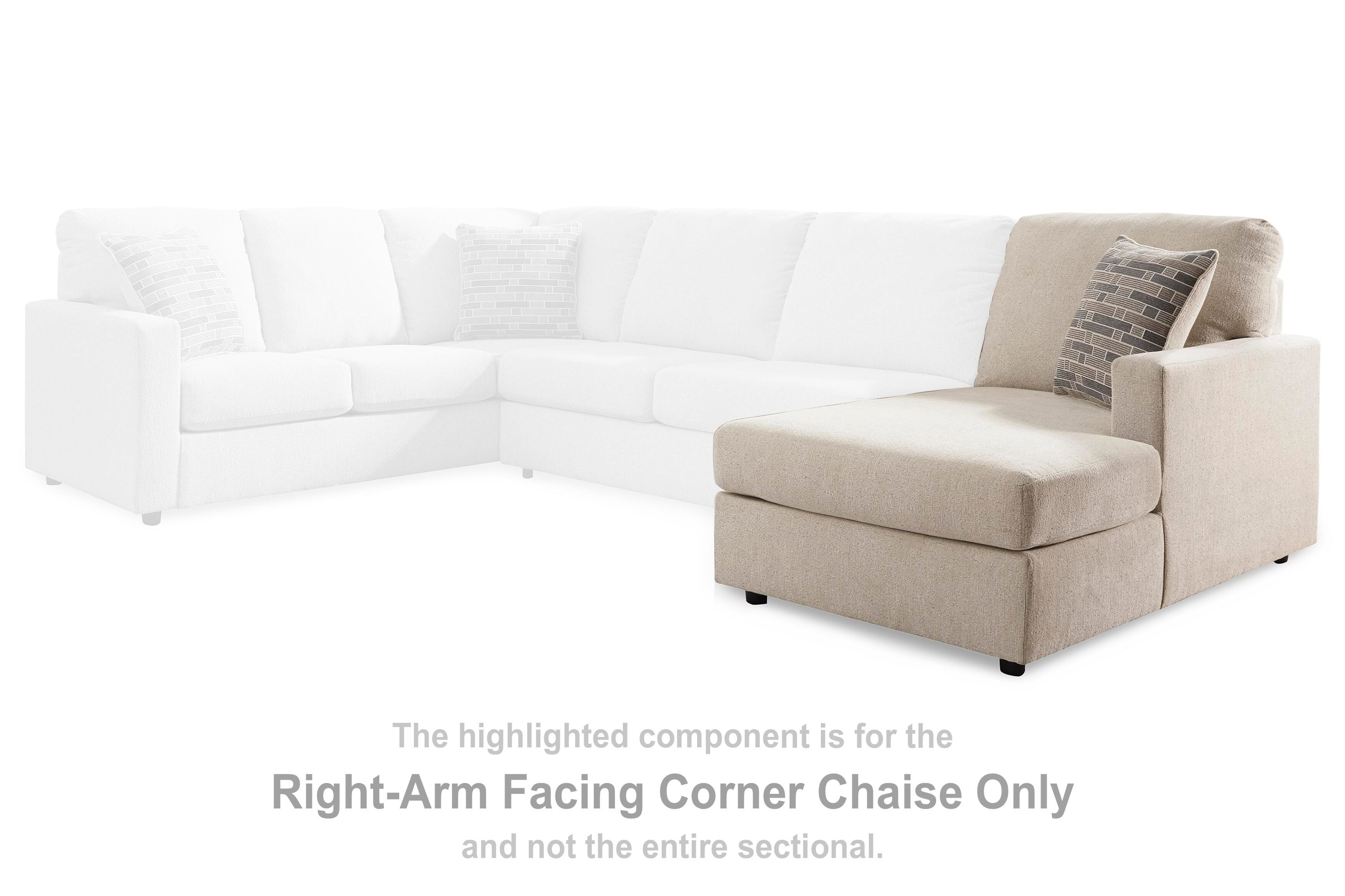 Chaise de esquina Edenfield con el brazo derecho de frente - image 2
