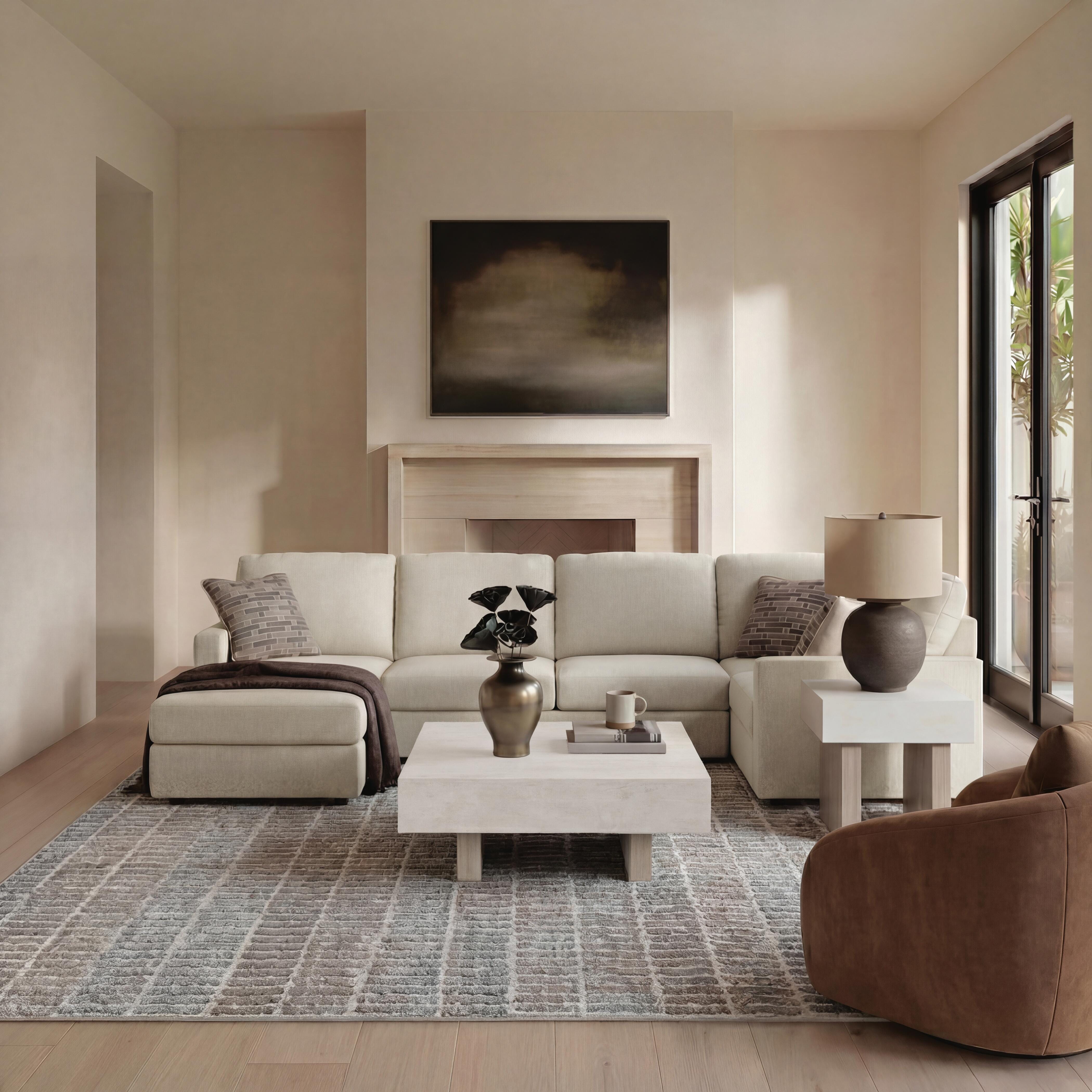 Seccional de 3 piezas con chaise longue Edenfield - image 2