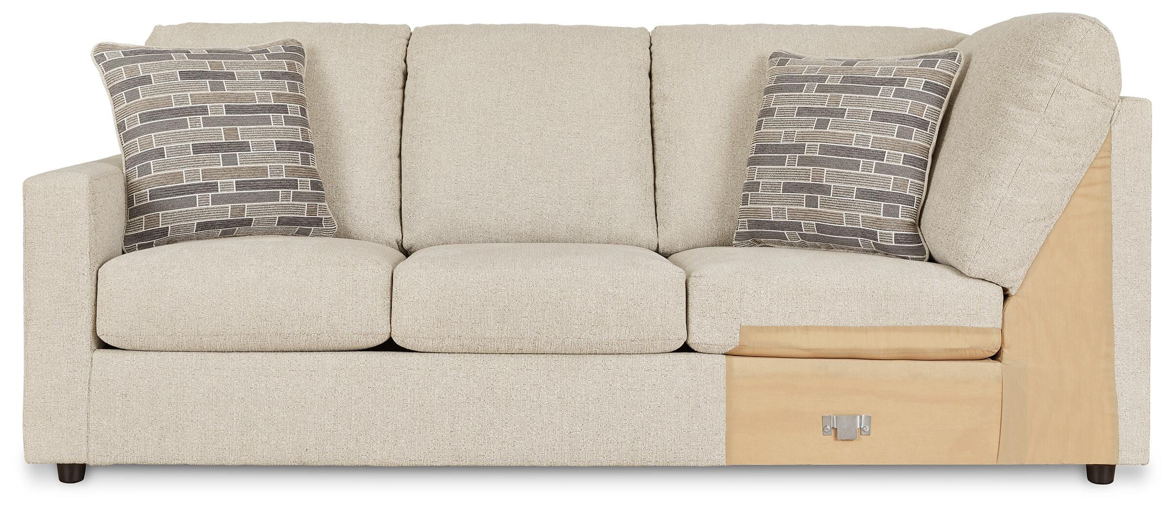 Sofá con Chaise Longue Izquierda y Cuña de Esquina Edenfield - image 3