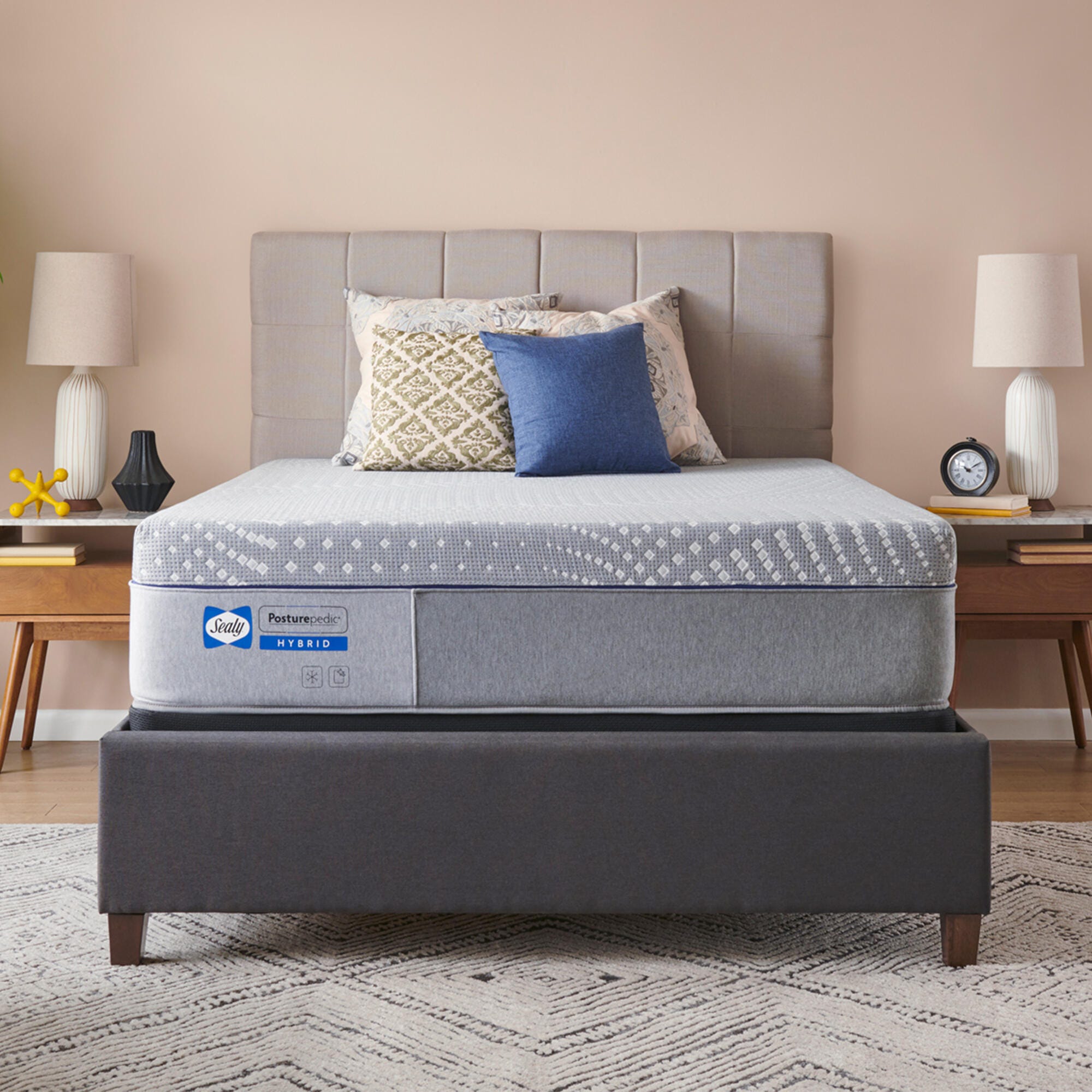 Sealy Canterbury Court Hybrid Soft King Mattress, , rollover