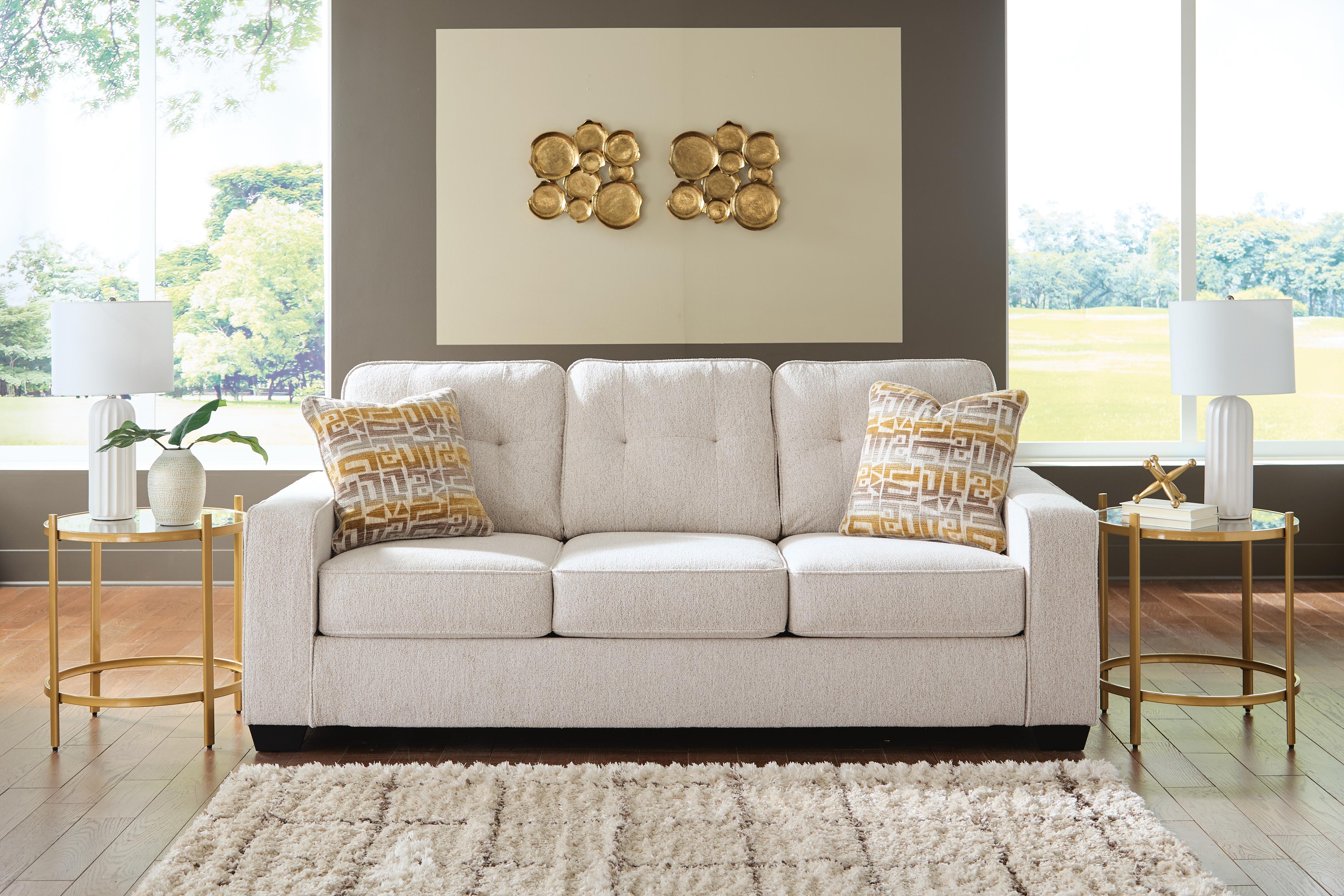 Storrow Sofa and Loveseat, Stone, large