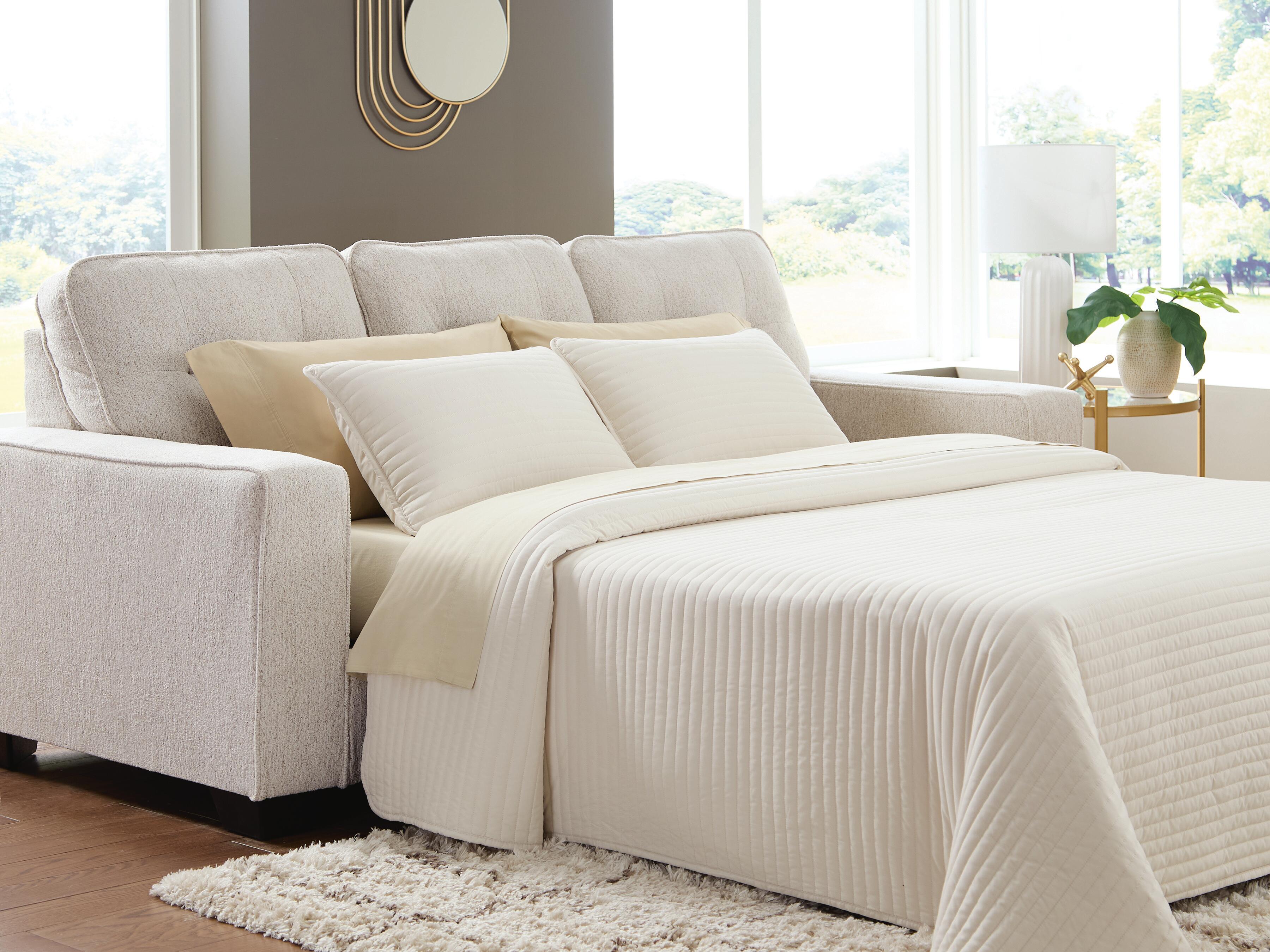 Storrow Queen Sofa Sleeper, Stone, rollover