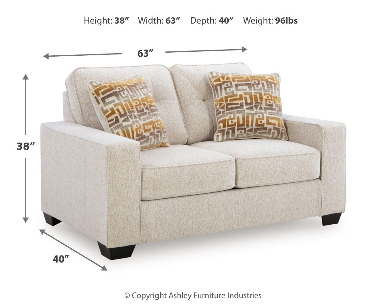 Loveseat Storrow - image 6