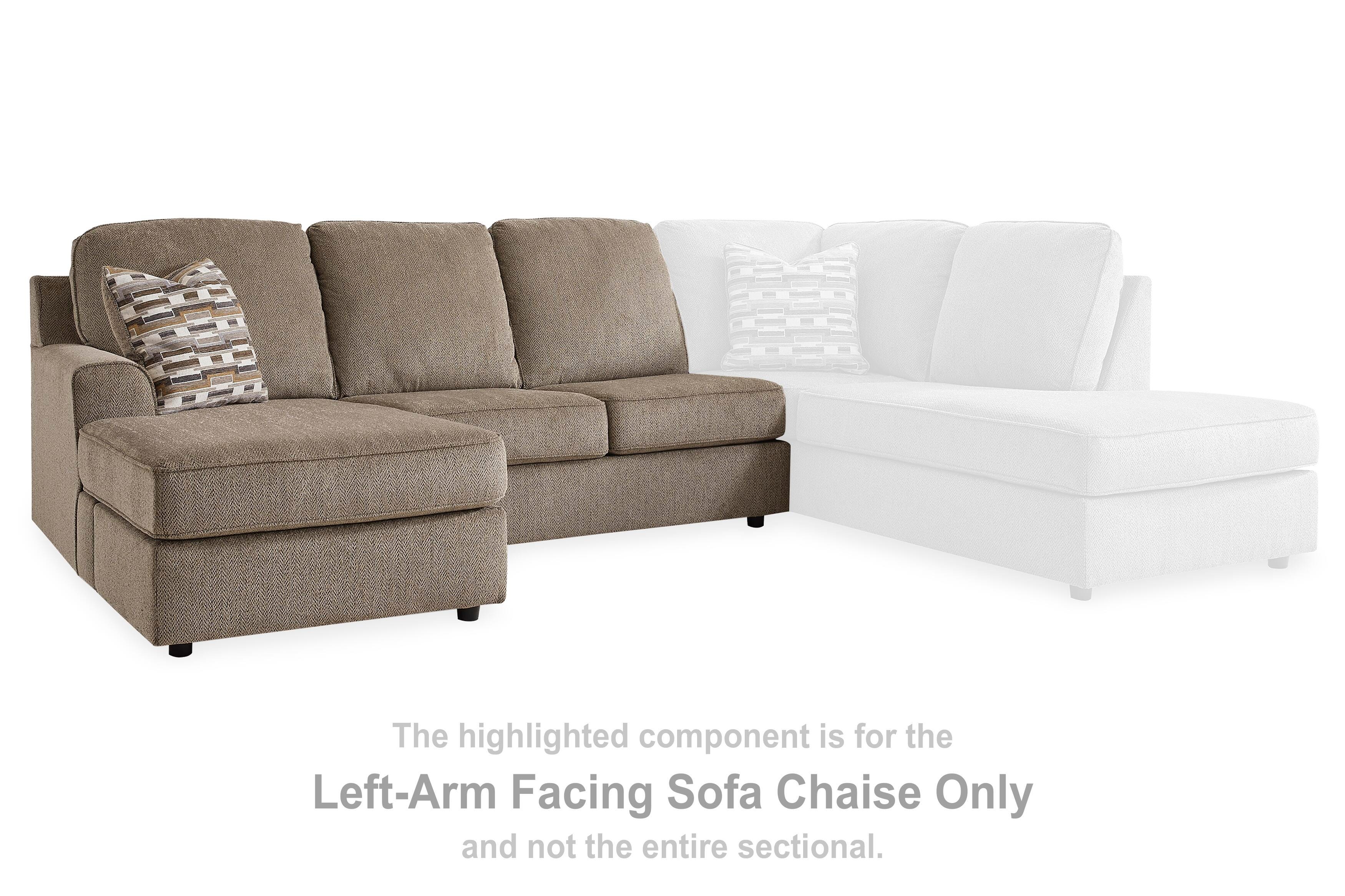 O'Phannon Left-Arm Facing Sofa Chaise, , large