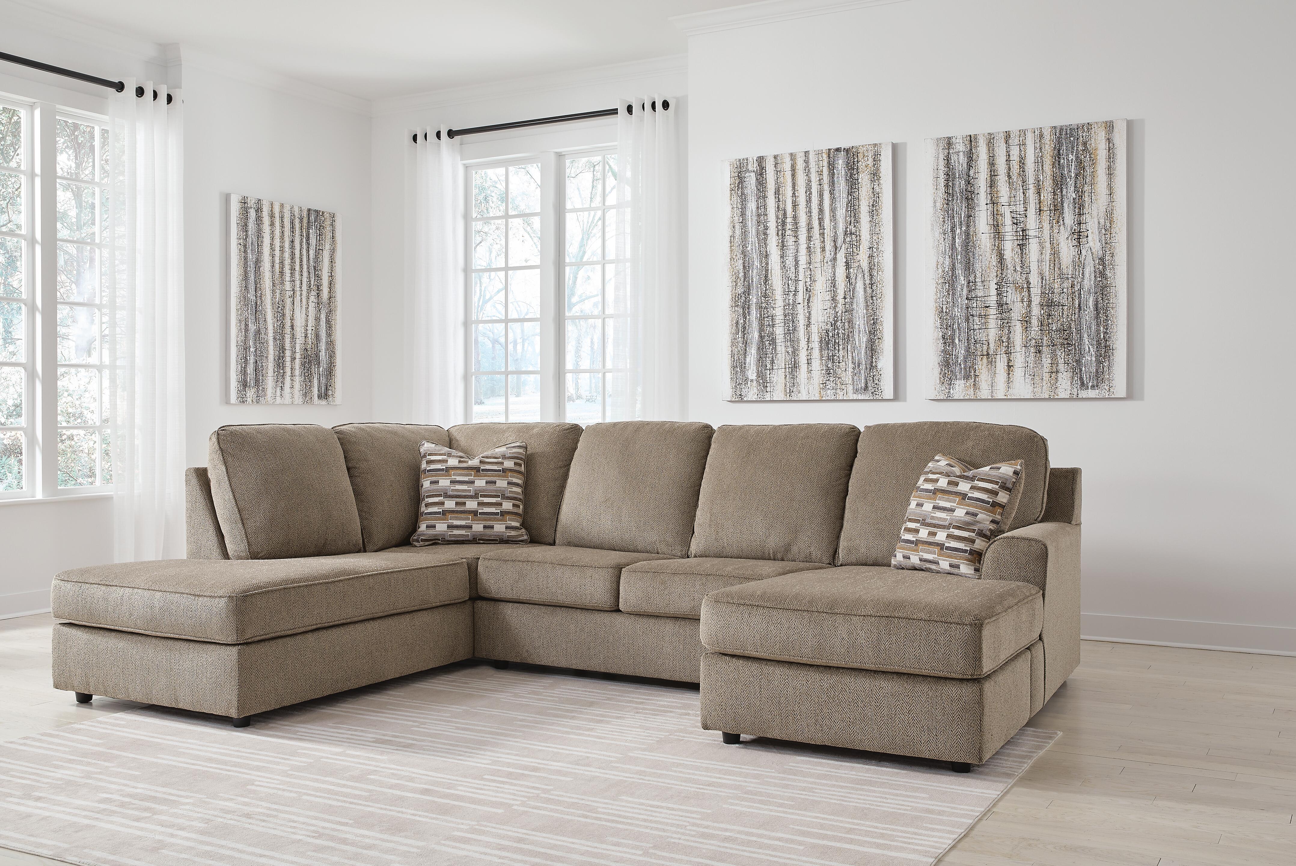 O'Phannon 2-Piece Sectional with Chaise, Briar, large