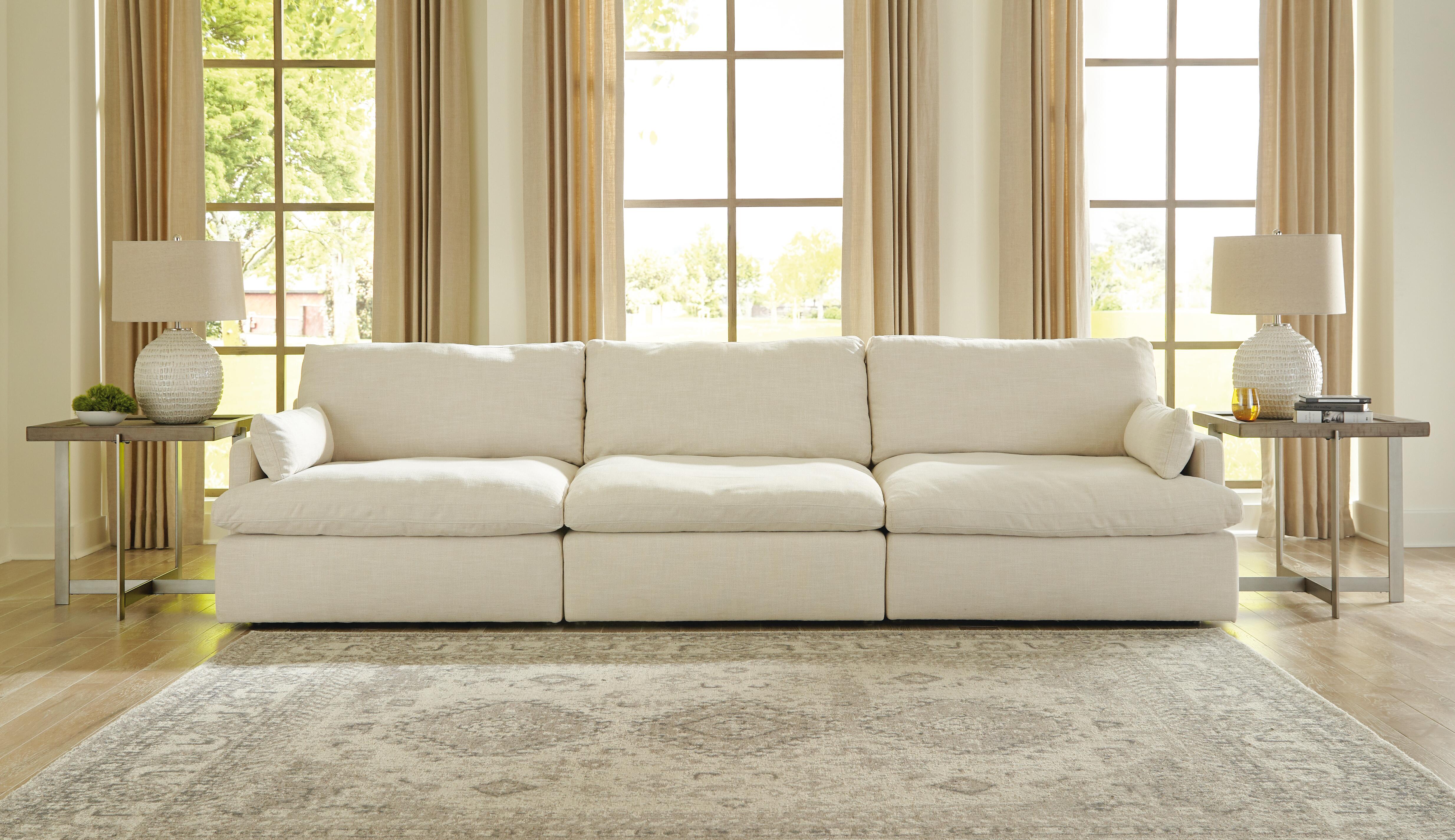 Tanavi 3-Piece Sectional Sofa, Linen, large