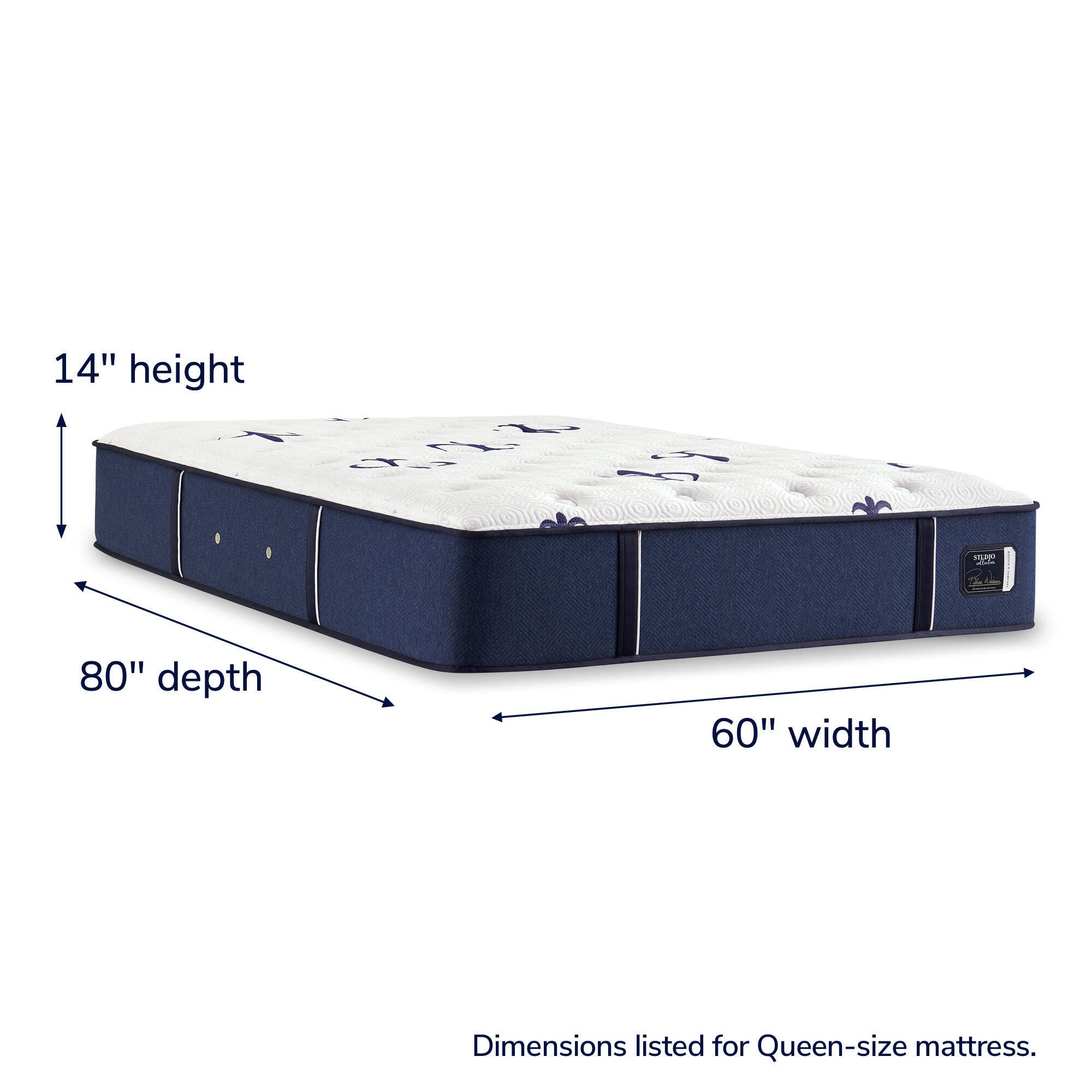 Stearns & Foster® Mattress with Adjustable Base, Lagoon, large